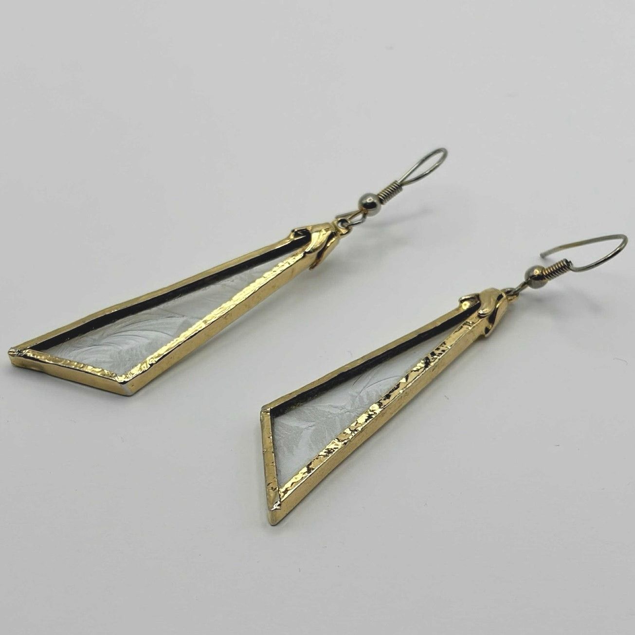 Other Gold Crystal Glass Earrings Size ONE SIZE - 3 Thumbnail