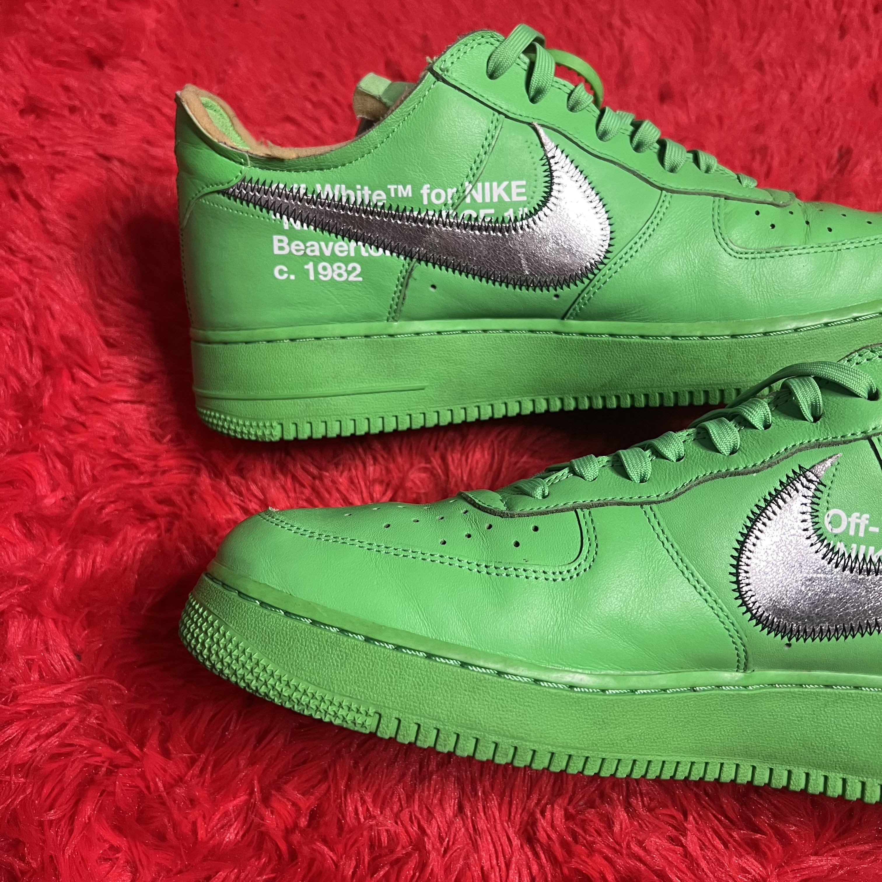 Nike × Off-White Nike Air Force 1 Low Off-White Brooklyn (2022) Size US 12.5 / EU 45-46 - 6 Thumbnail