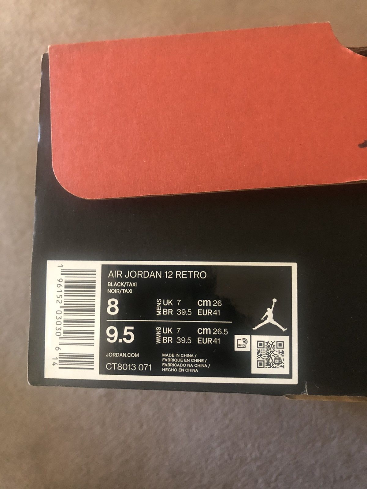 Jordan Brand Black taxi Size US 8 / EU 41 - 6 Thumbnail