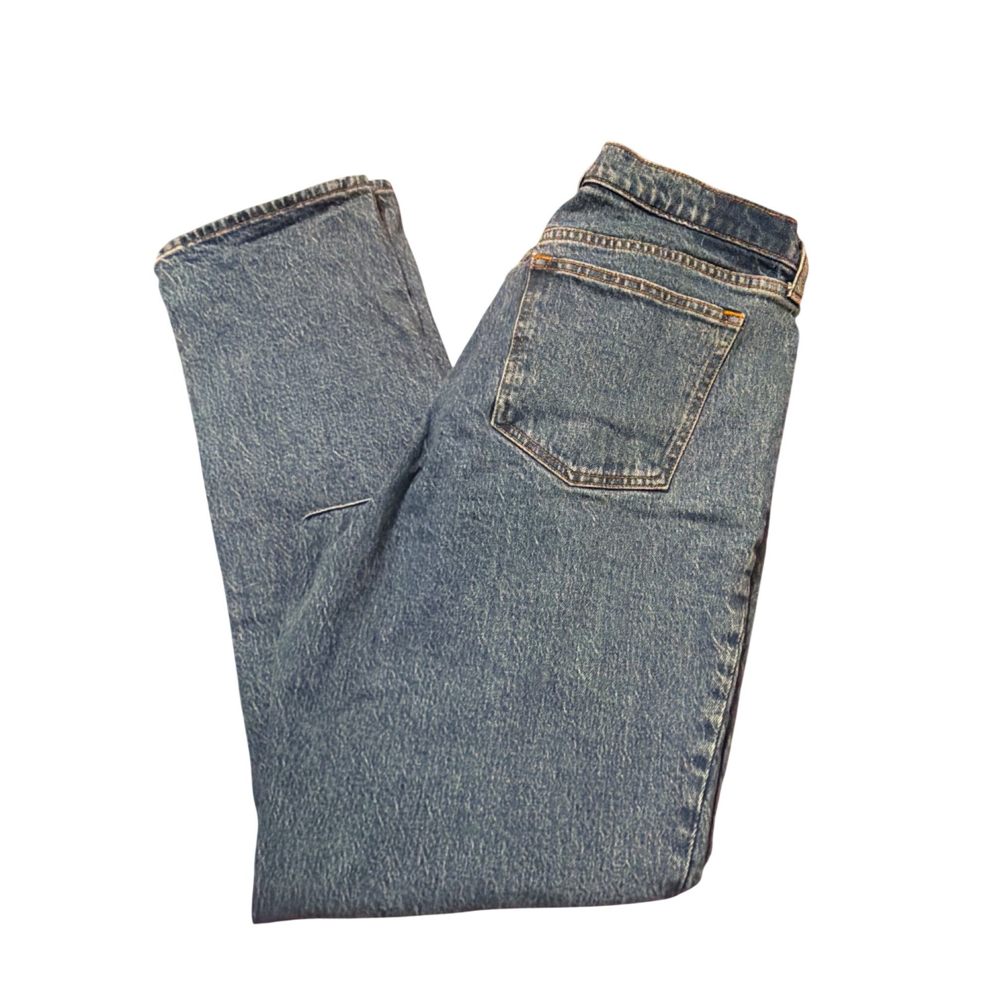 Abercrombie & Fitch Abercrombie & Fitch Curve Love 90s Straight Mid Rise Jeans B Size 34" / US 12 / IT 48 - 3 Thumbnail