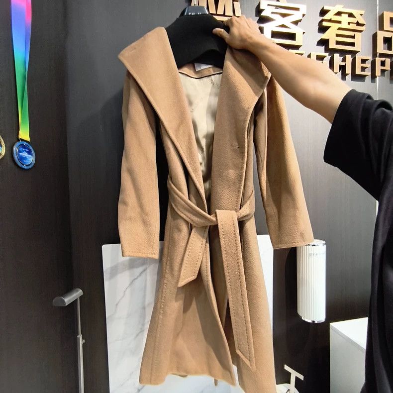 Max Mara Coat Dark Coffee
