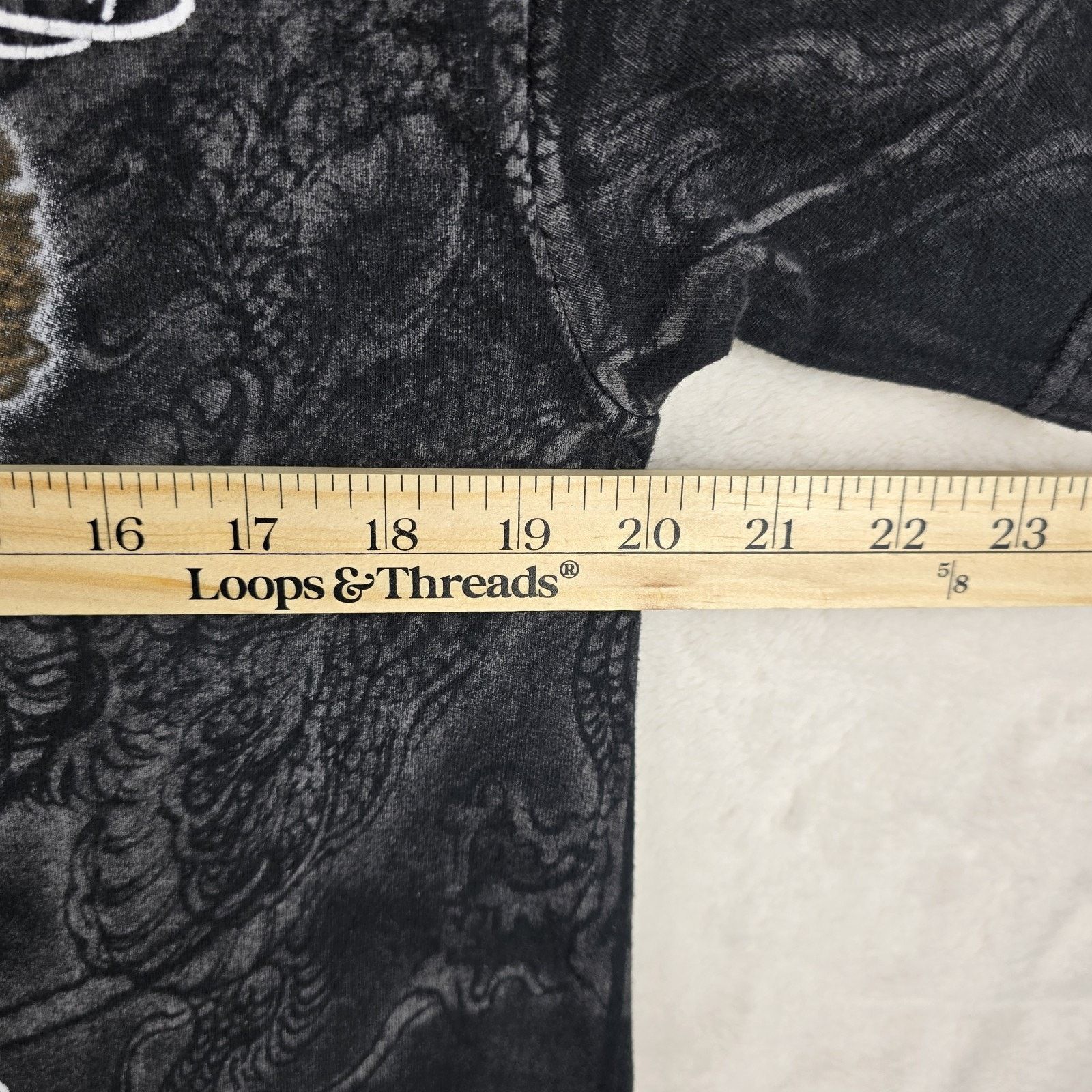 Hanes Vintage Jimmy Page Zoso Shirt Large Y2K AOP Led Zeppelin Size US L / EU 52-54 / 3 - 8 Thumbnail