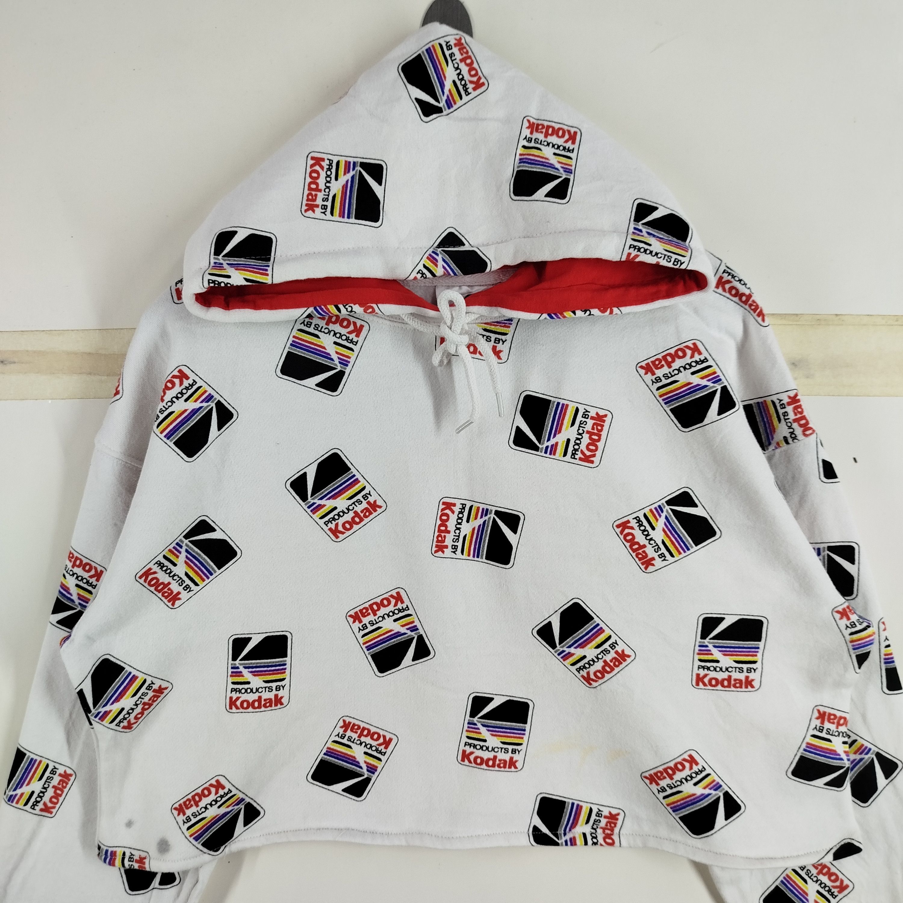 Kodak Kodak Fullprint Hoodie Crop Top Boxy Size M / US 6-8 / IT 42-44 - 2 Thumbnail