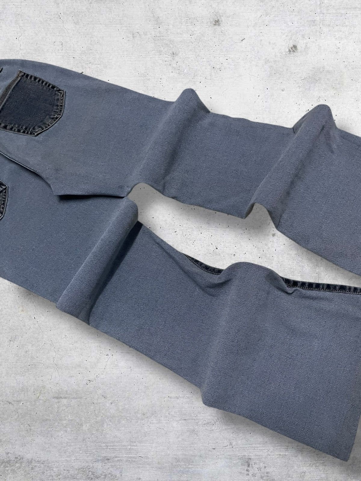 Japanese Brand VINTAGE EN CLOCHE JAPAN DESIGNER 90S HYBRID FLARED DENIM OG Size US 26 / EU 42 - 13 Thumbnail