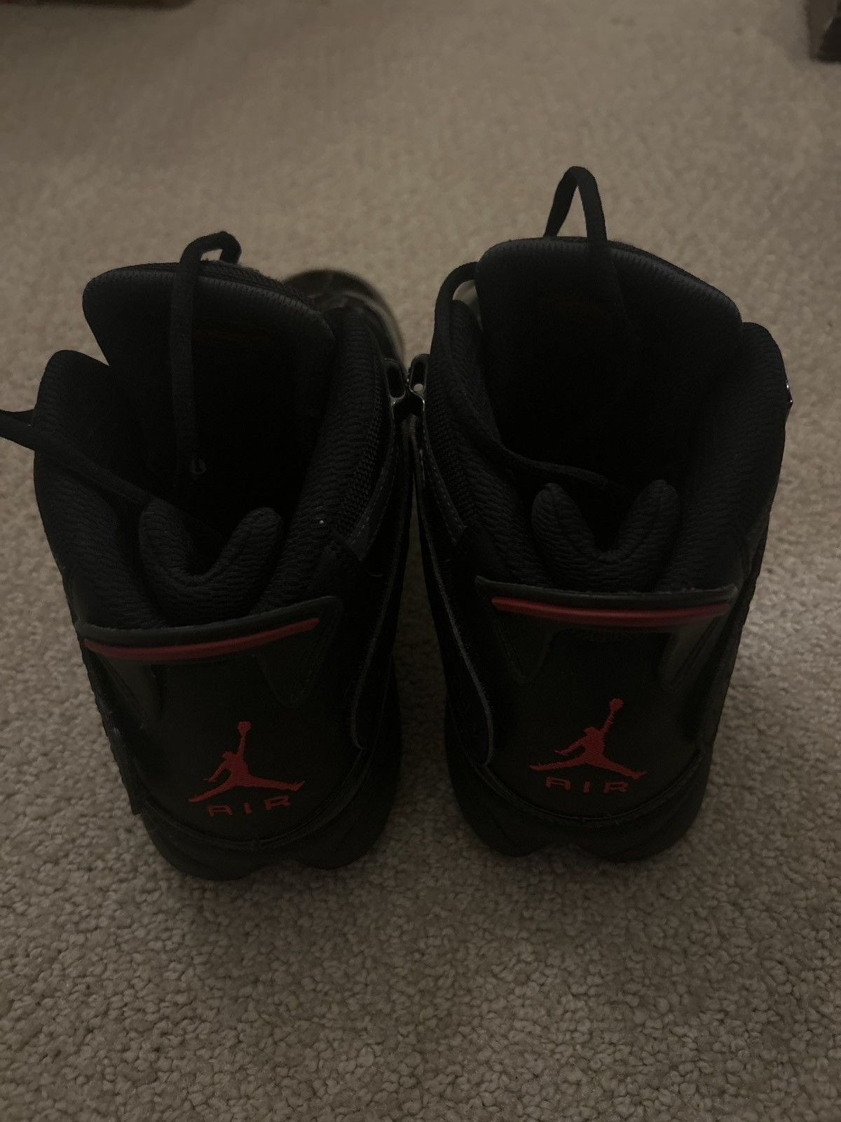 Jordan Brand Air Jordan 6 Rings ‘Black Infared’ Size US 11.5 / EU 44-45 - 4 Thumbnail