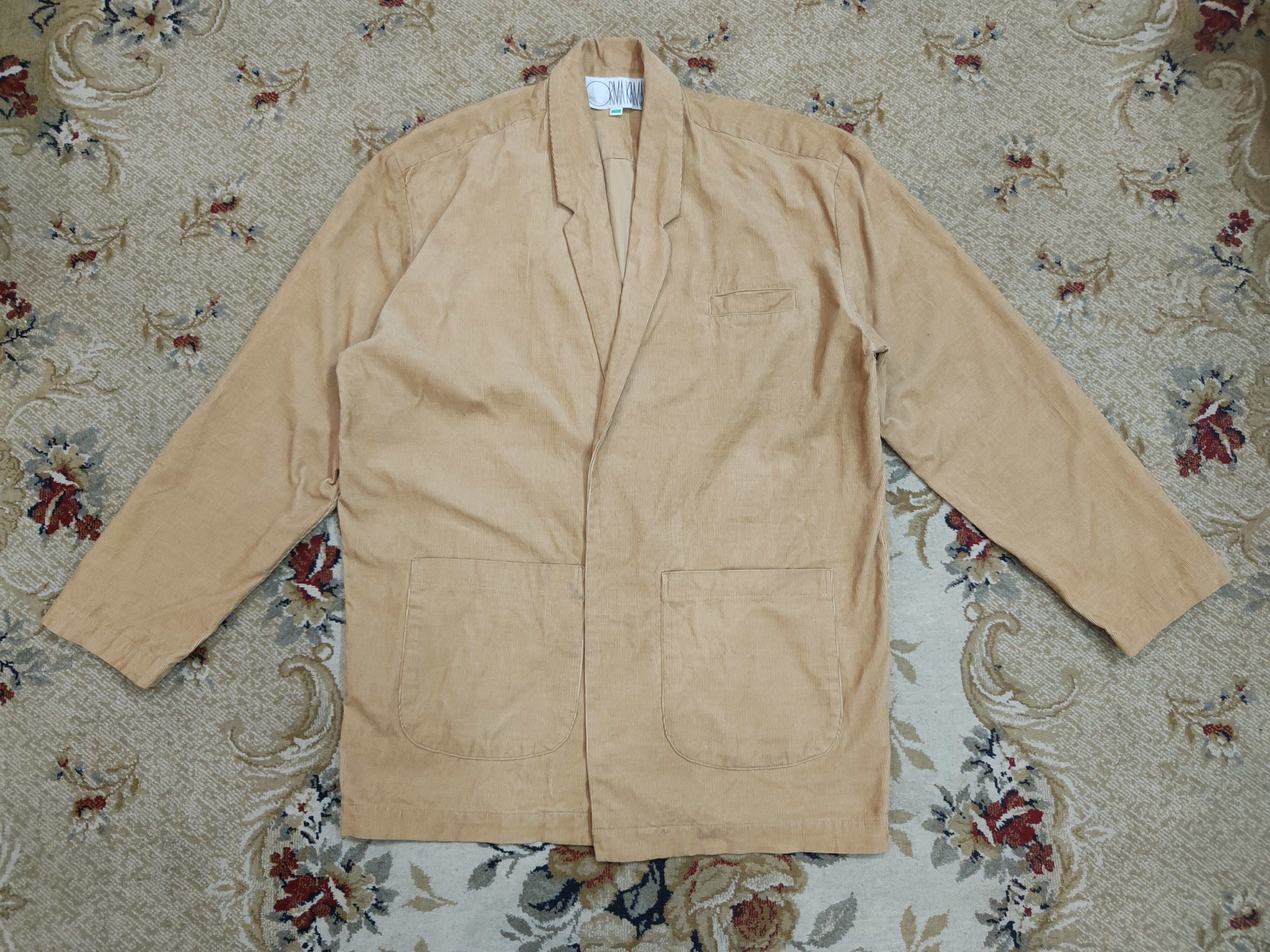 image of Norma Kamali Corduroy Button Less in Brown, Women's