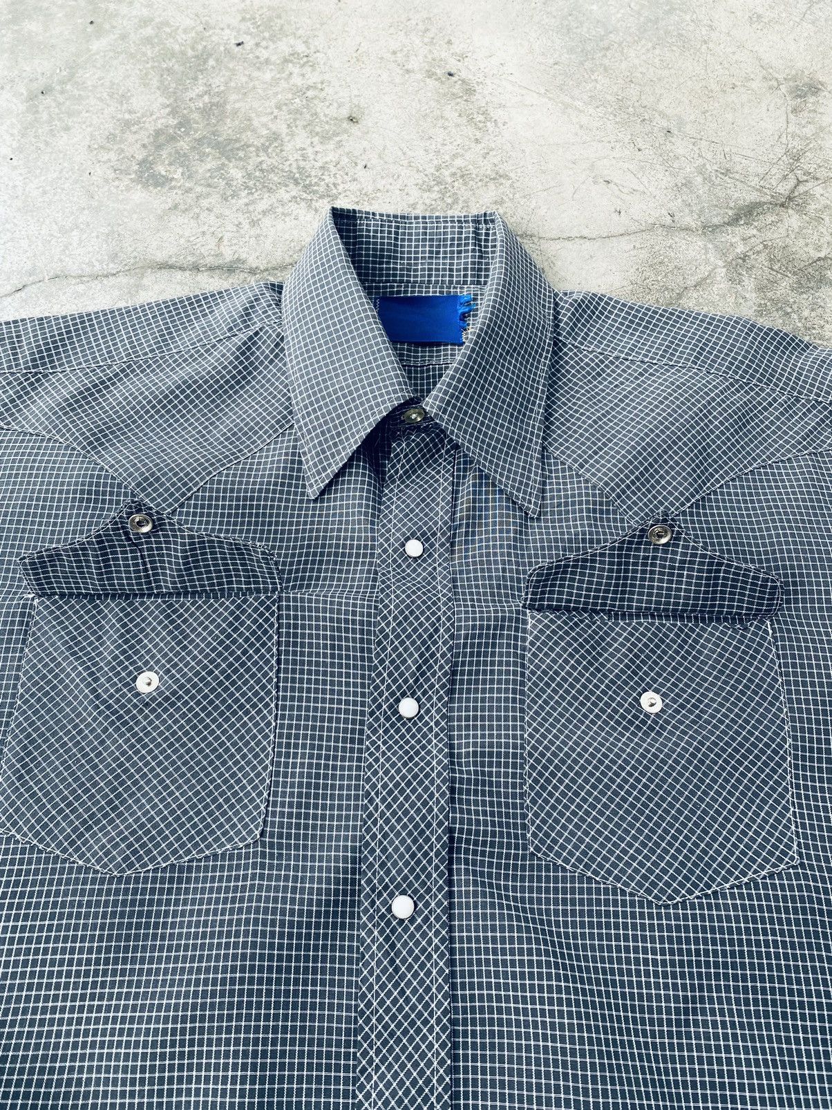 Wrangler Vintage 70s Wrangler Western Shirt Button Ups Size US L / EU 52-54 / 3 - 4 Thumbnail