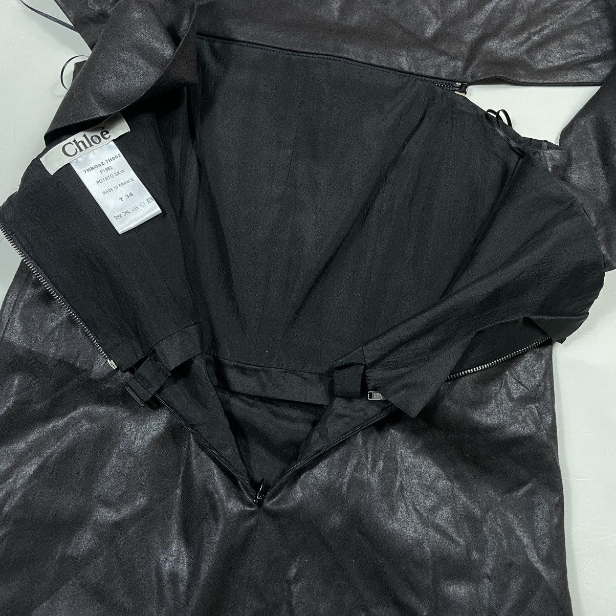 Chloe CHLOE BY PHOEBE PHILO POTATO SKIN DRESS Size XS / US 0-2 / IT 36-38 - 14 Thumbnail
