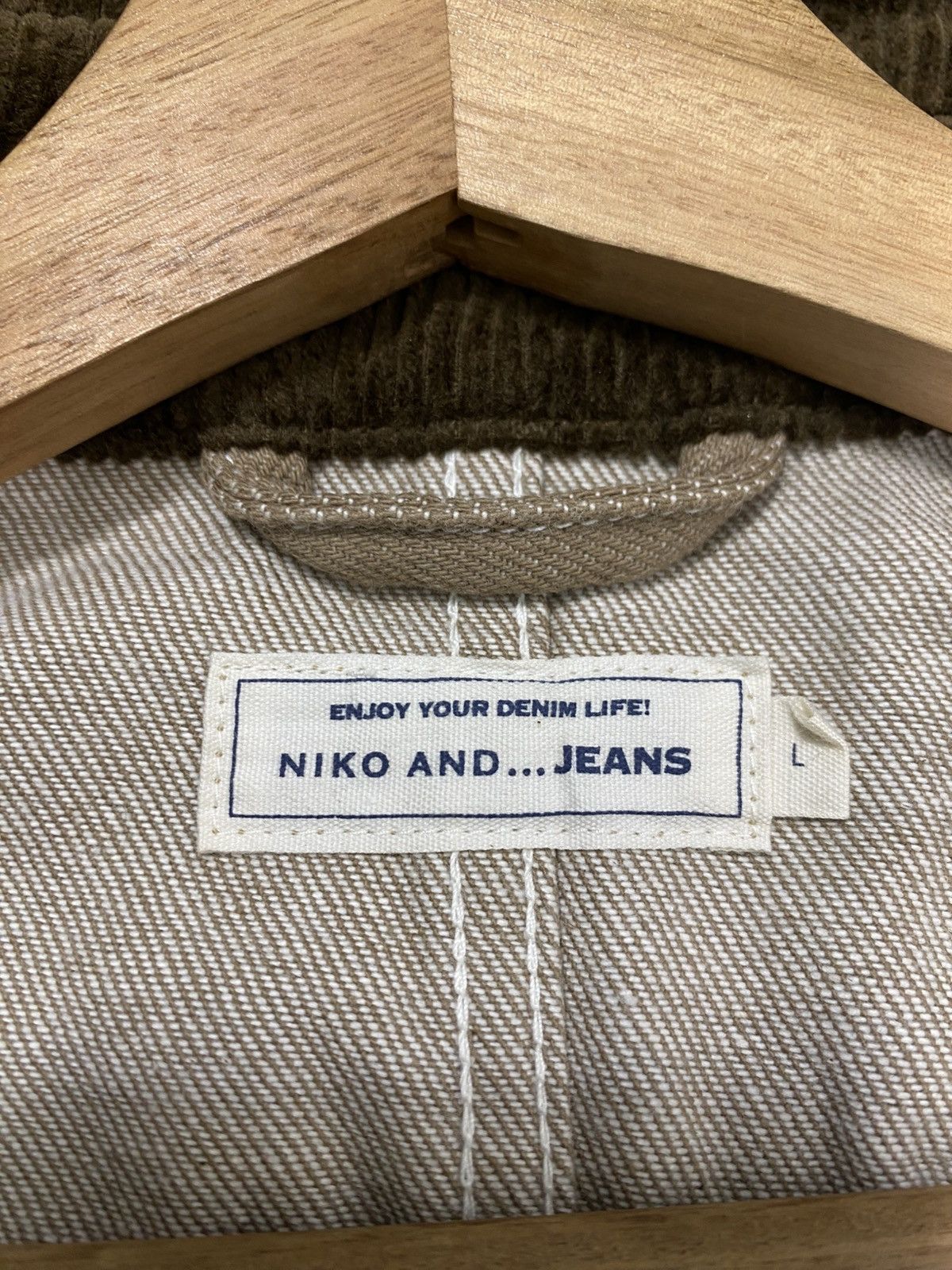 Japanese Brand Rare Vintage 90s Niko and...Jeans Chore Jacket Size US L / EU 52-54 / 3 - 14 Thumbnail