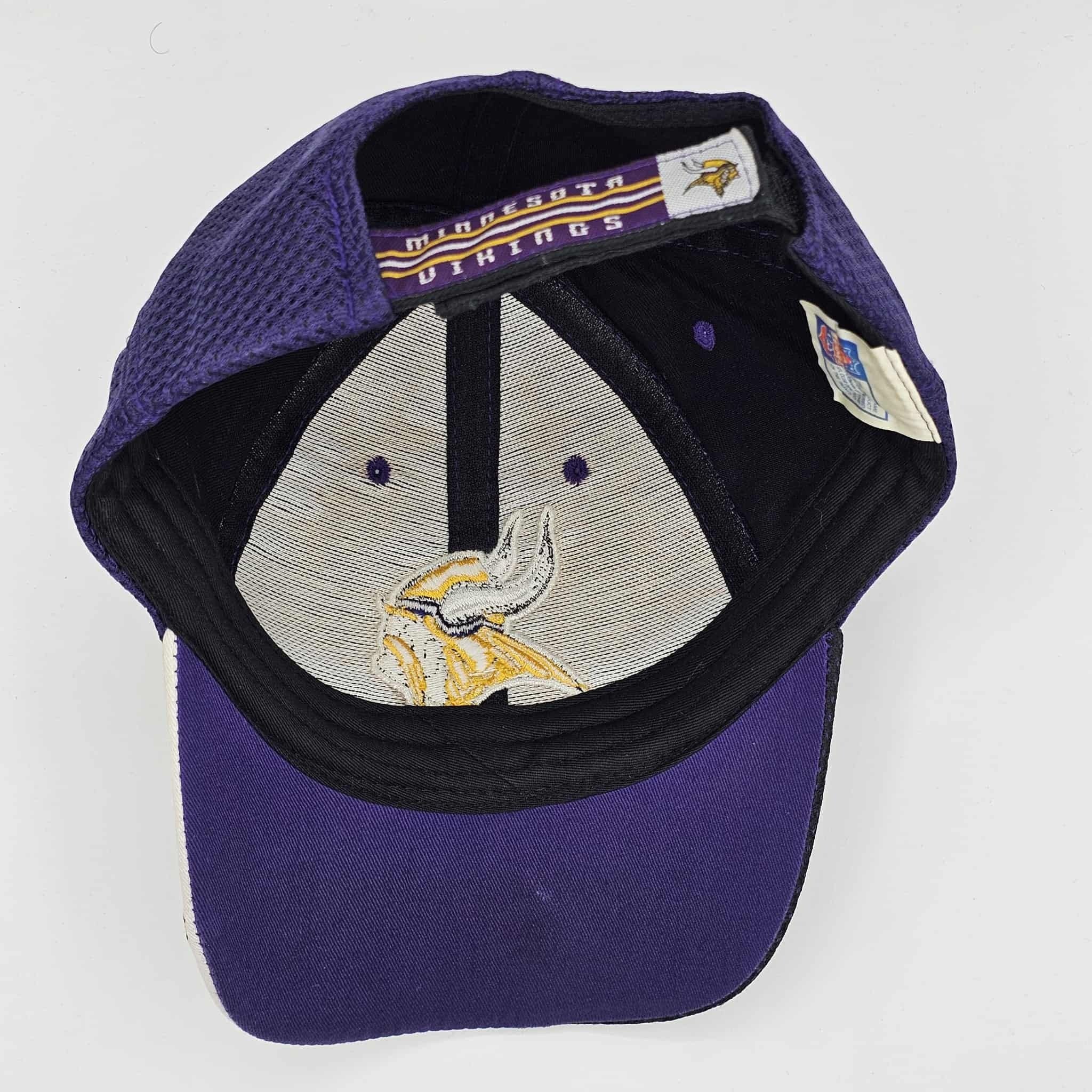 NFL Minnesota Vikings Vintage Y2K Game Day Adjustable Hat Size ONE SIZE - 7 Thumbnail