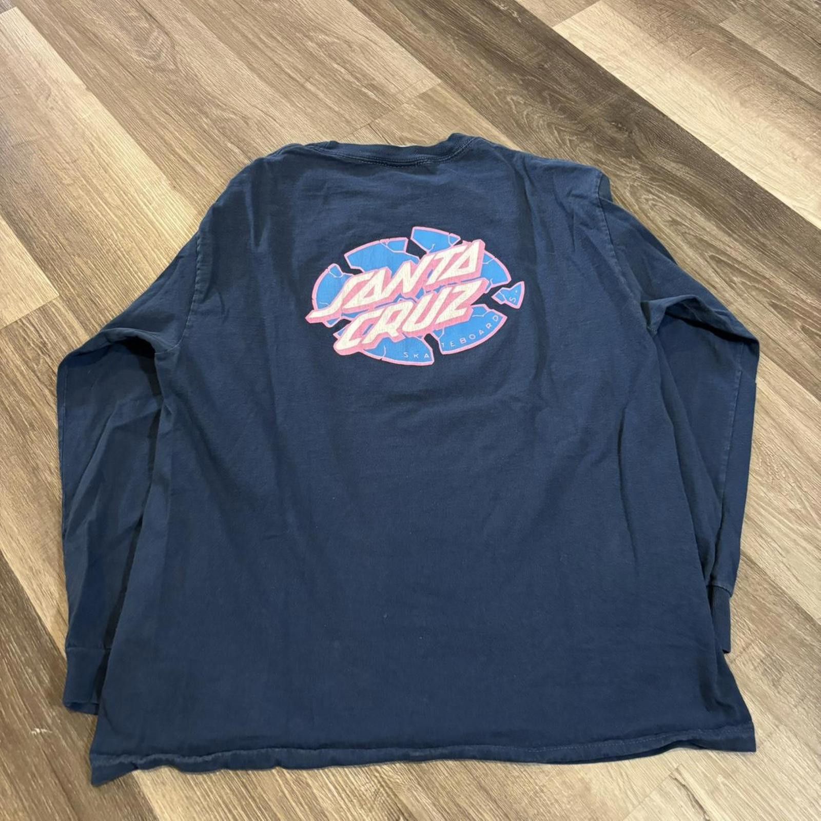 Santa Cruz Skateboards vintage Santa Cruz long sleeve t shirt 90s L Size US L / EU 52-54 / 3 - 5 Thumbnail
