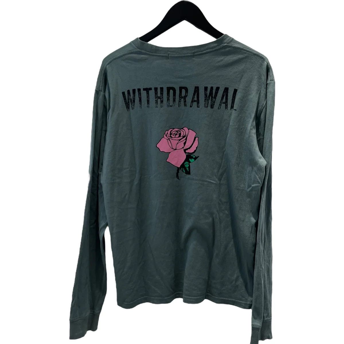 Undercover "WITHDRAWAL" Floral Rose Long Sleeve Tee Size US M / EU 48-50 / 2 - 1 Thumbnail