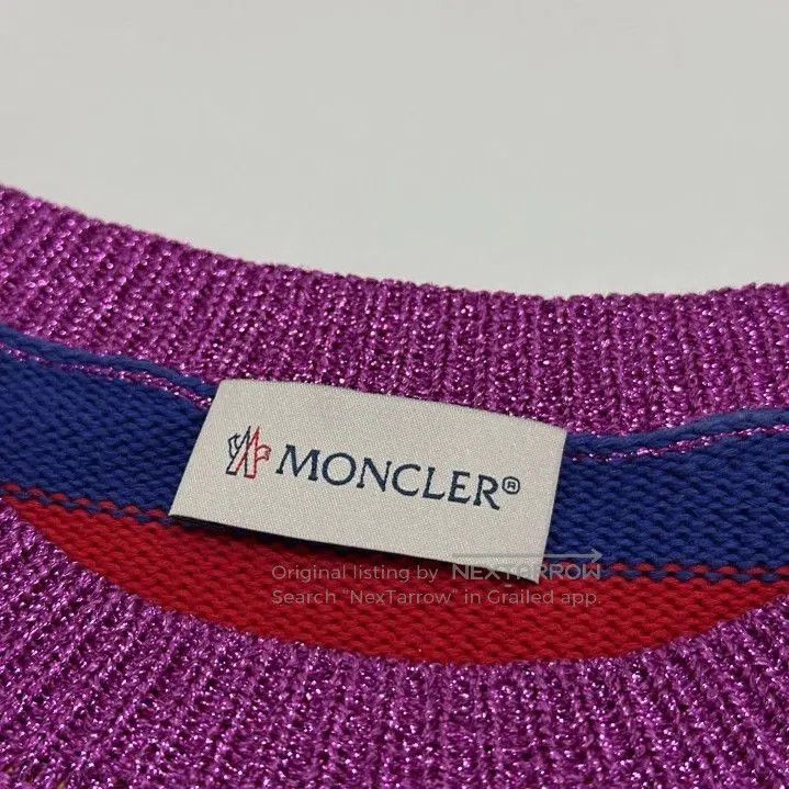 Moncler Moncler Striped Logo Crewneck Long. Size US XS / EU 42 / 0 - 4 Thumbnail