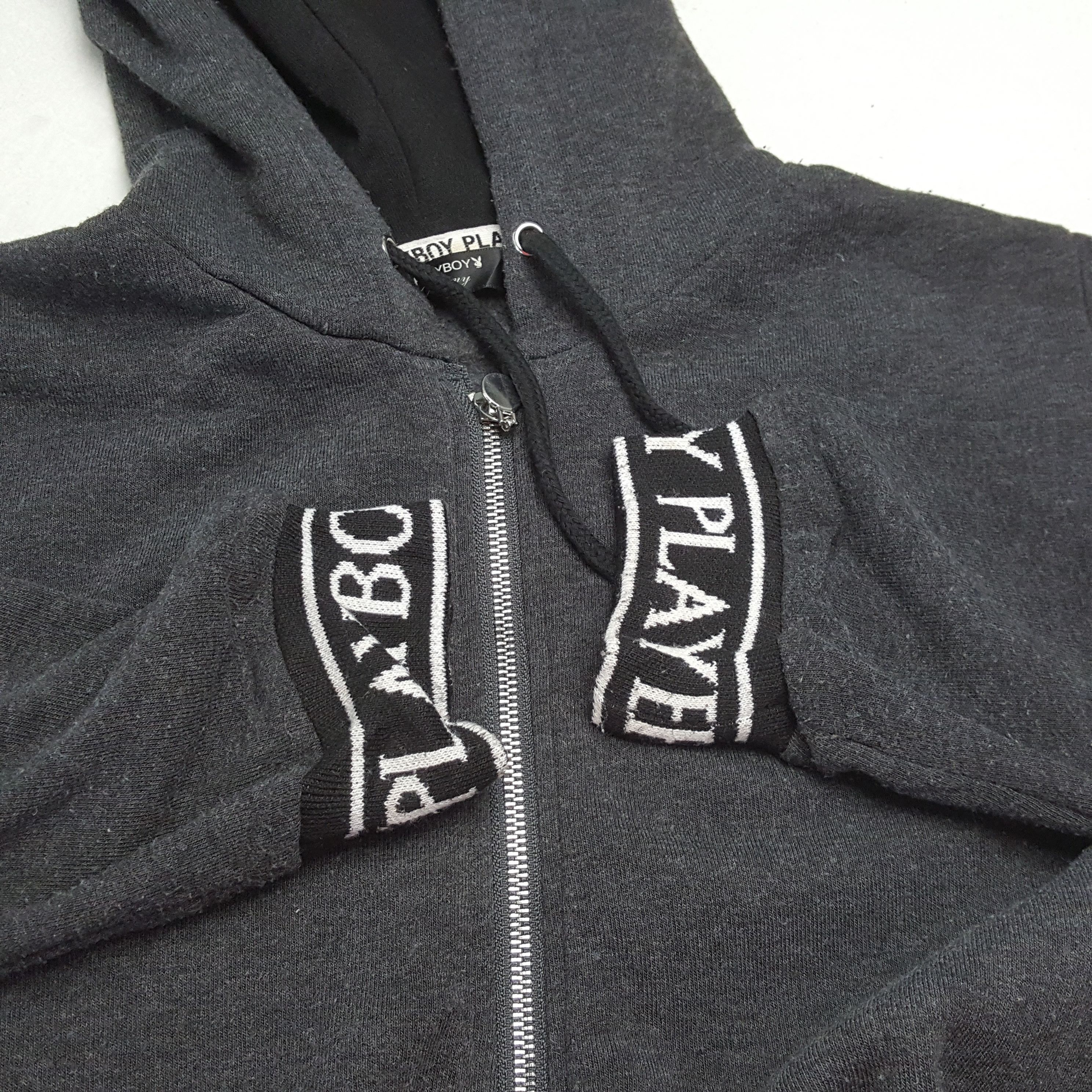 Playboy × Vintage PLAYBOY Fashion Style Zipper Hoodies Size US S / EU 44-46 / 1 - 9 Thumbnail