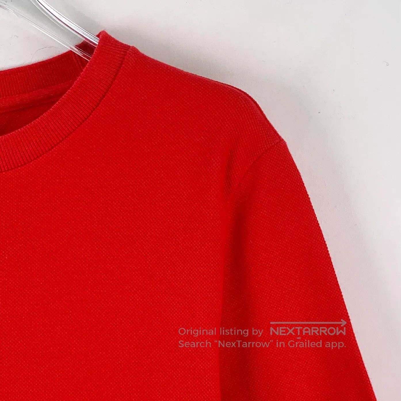Thom Browne Thom Browne Red Striped Cotton Crew Neck Short Sleeve T-Sh Size US XS / EU 42 / 0 - 3 Thumbnail