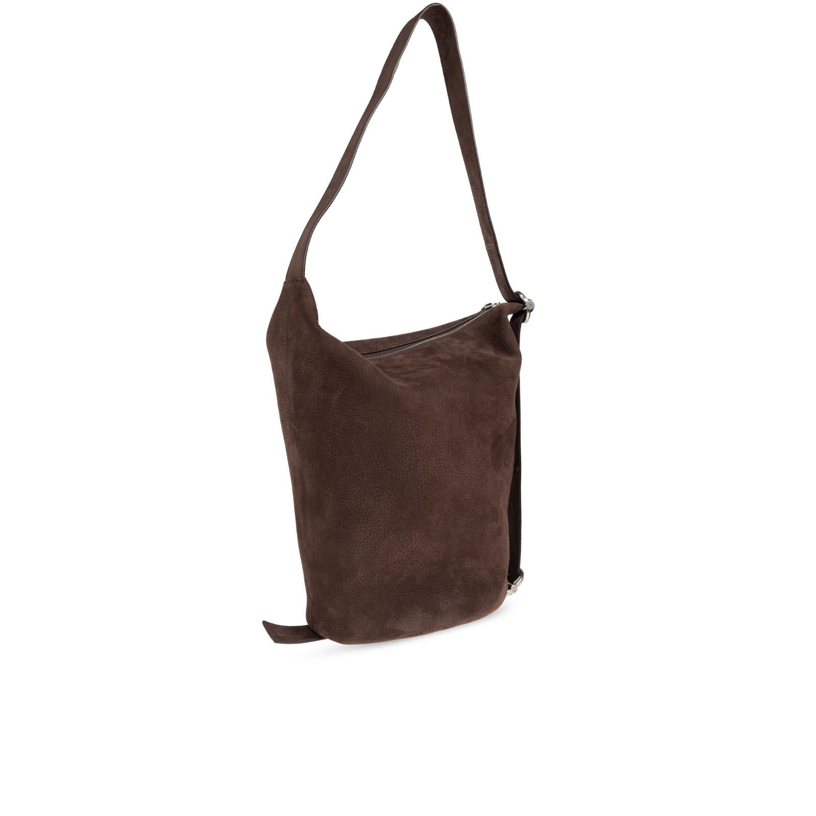Loewe LOEWE Loop Medium Dark Brownie Bucket Bag New & Authentic Size ONE SIZE - 3 Thumbnail