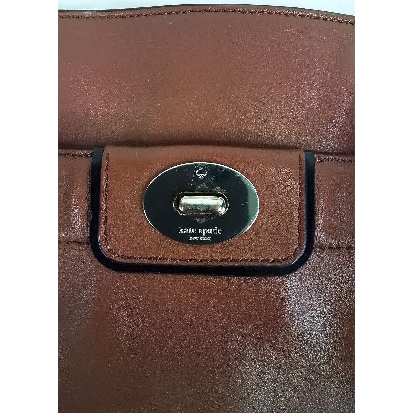 Kate Spade Kate Spade Leather Handbag Brown Purse Size ONE SIZE - 12 Thumbnail