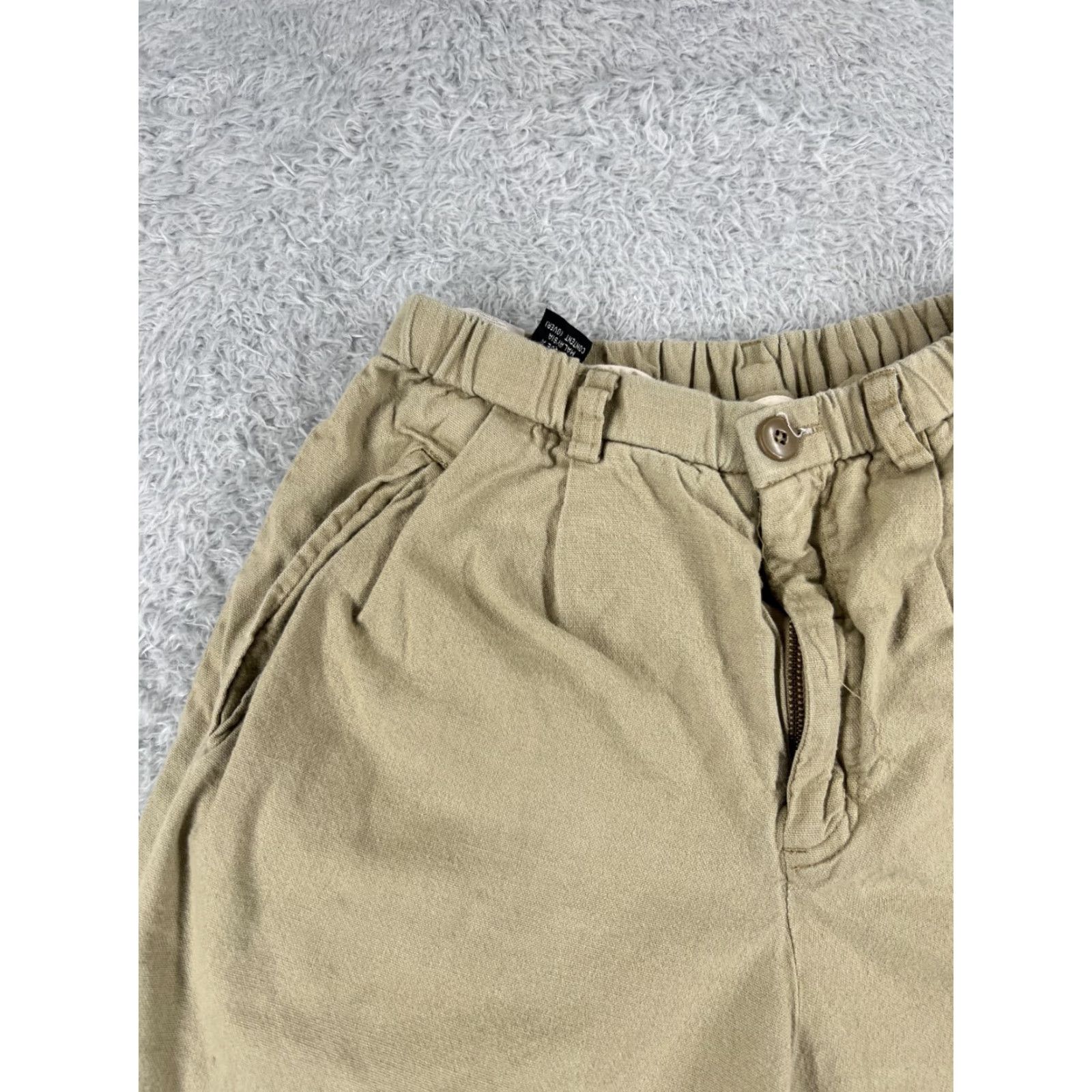Patagonia Patagonia Shorts Womens Extra Small Beige Elastic Waist Woven 100% Cotton Hike Size 26" / US 2 / IT 38 - 4 Thumbnail
