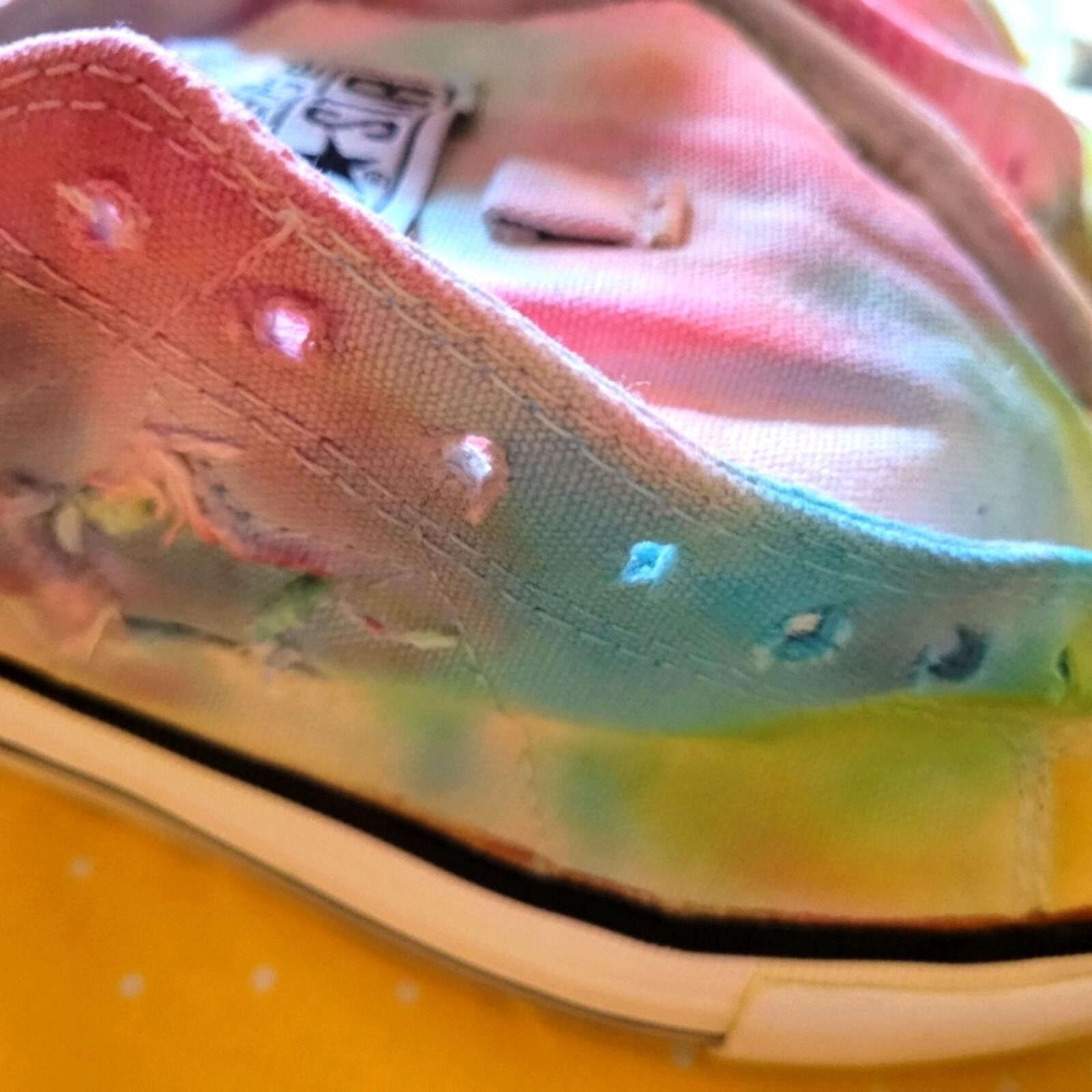 Converse Converse Tie-Dye Multicolor Low Top Sneakers Size US 9 / IT 39 - 9 Thumbnail