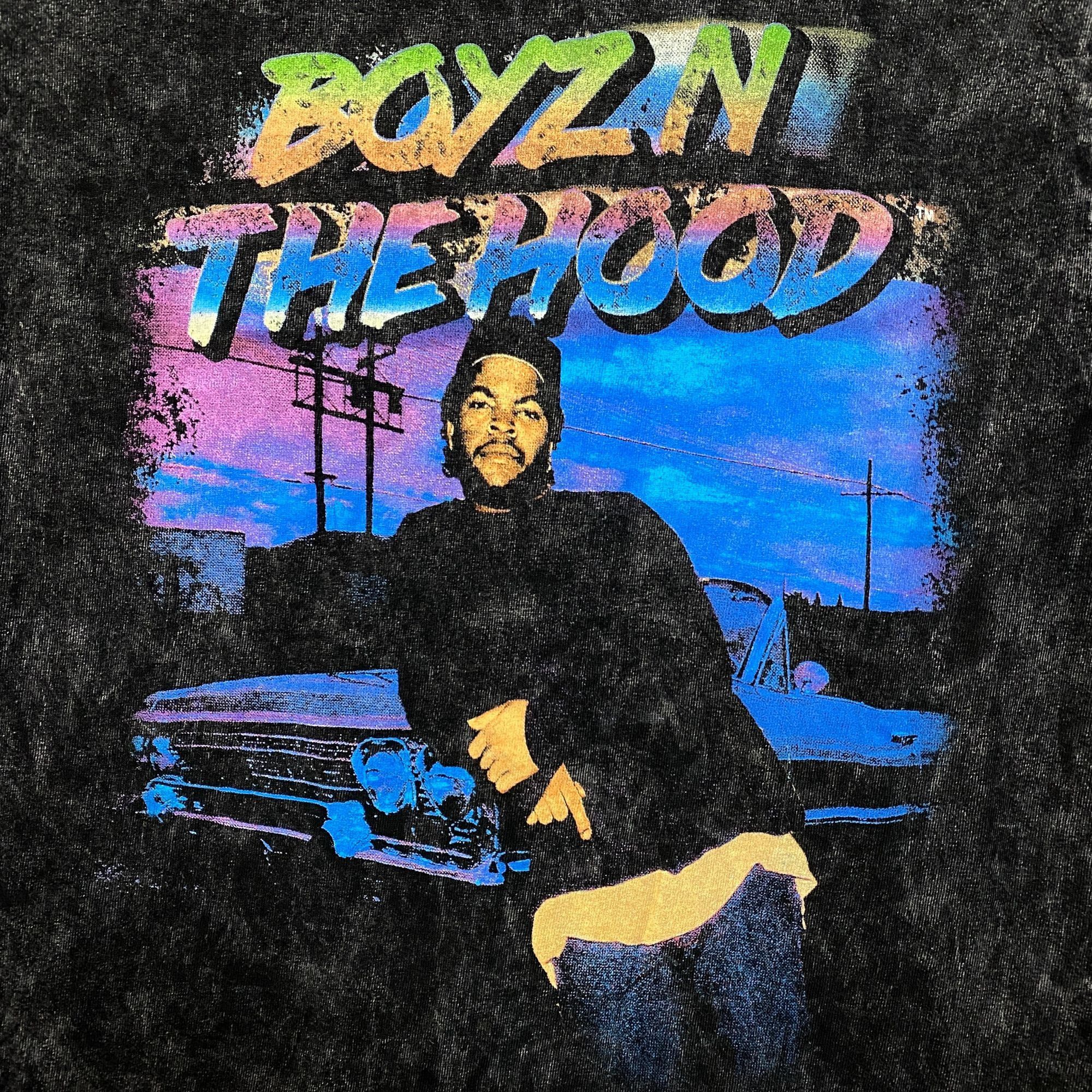 Rap Tees Boyz In The Hood Ice Cube Mineral Wash T-Shirt Extra Small Size US XS / EU 42 / 0 - 2 Thumbnail