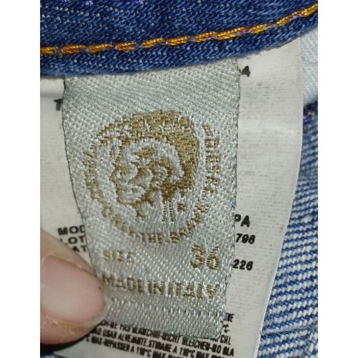 Other Diesel ZAF 96 Blue Denim Jeans Made In Italy - JK12-ah Size US 36 / EU 52 - 4 Thumbnail