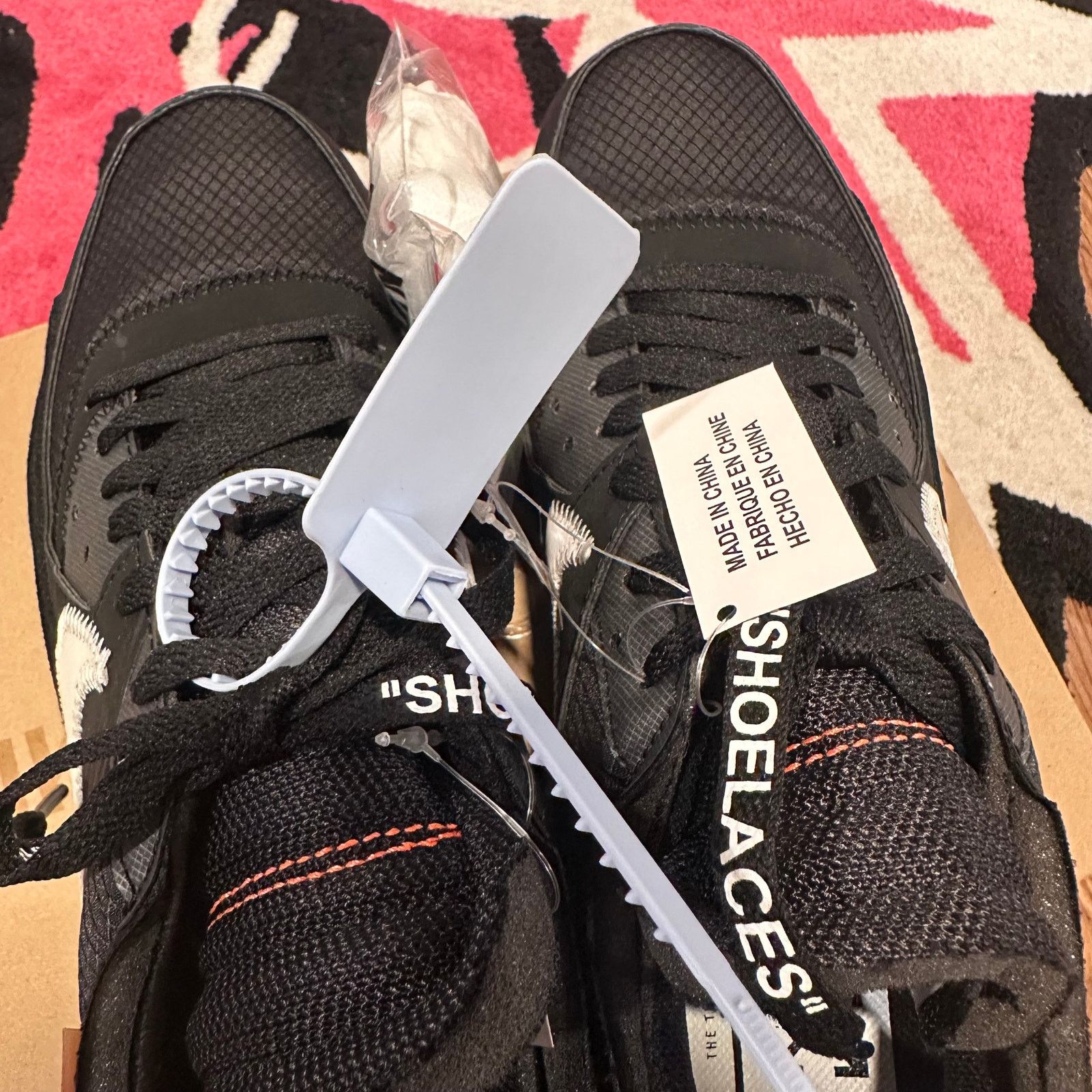 Off-White Nike Air Max 90 Off-White “Black” - Size 10 - Brand New Size US 10 / EU 43 - 13 Thumbnail