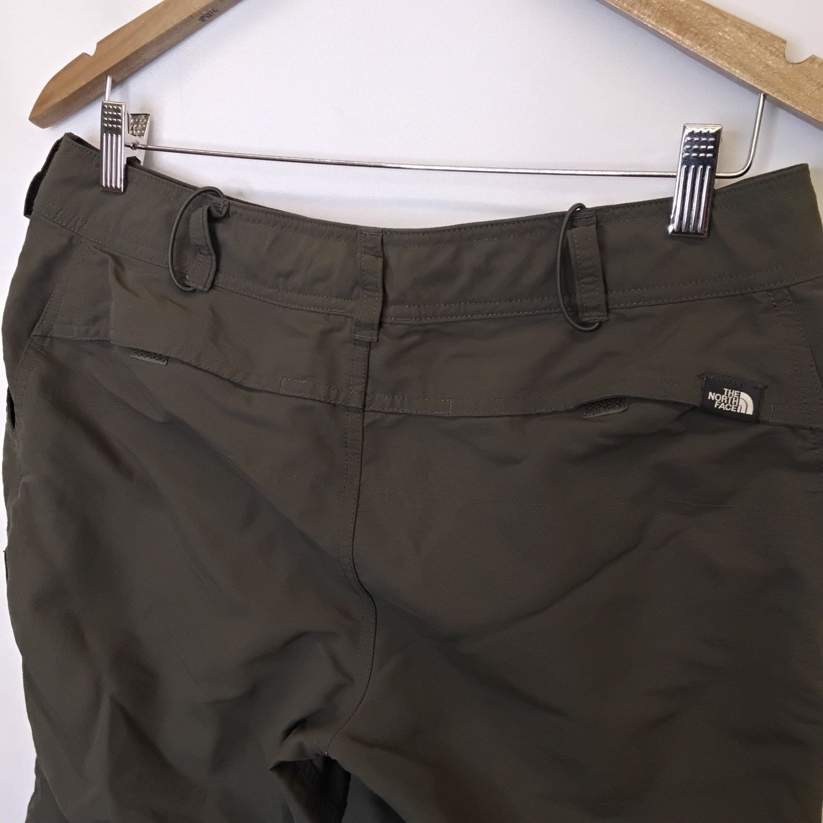 The North Face The North Face Convertible Pants Women's 12 (34x30) Green Size 34" / US 12 / IT 48 - 5 Thumbnail