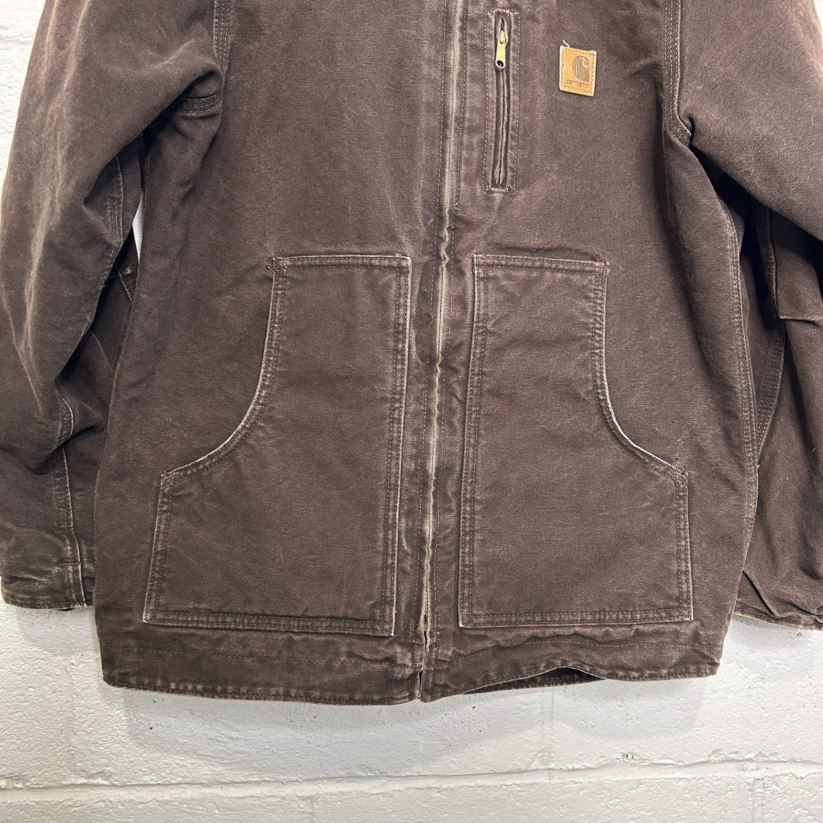 Carhartt Vintage Carhartt Sherpa-Lined Jacket “Dark Mocha” YYC61 DKB Size XS / US 0-2 / IT 36-38 - 4 Thumbnail
