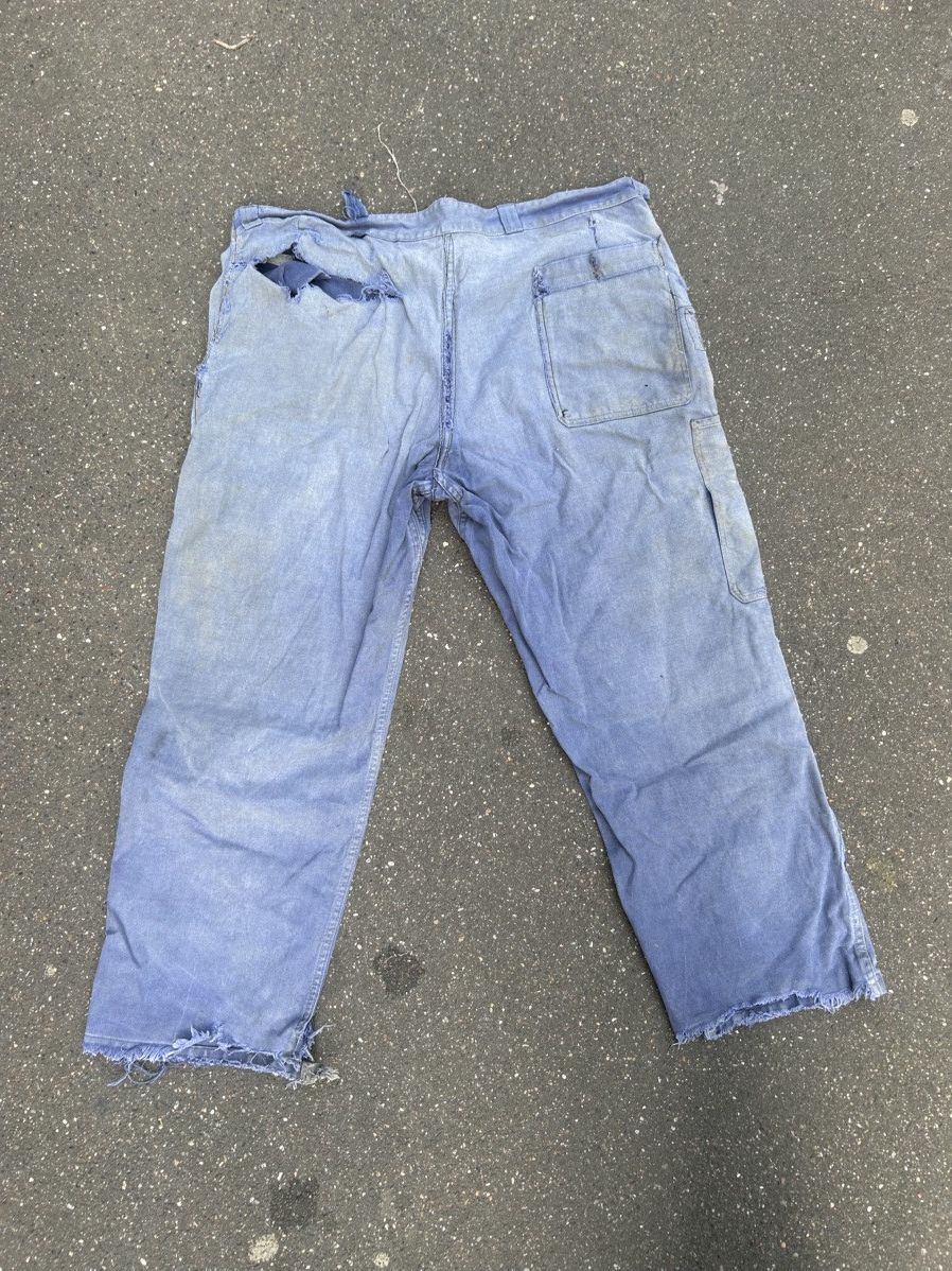 Other French blue work pants, old Size US 33 - 6 Thumbnail