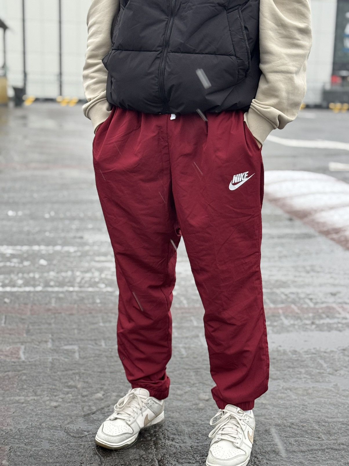 Nike × Vintage Nike Vintage Sweatpants Streetwear Size US 42 / EU 58 - 2 Thumbnail
