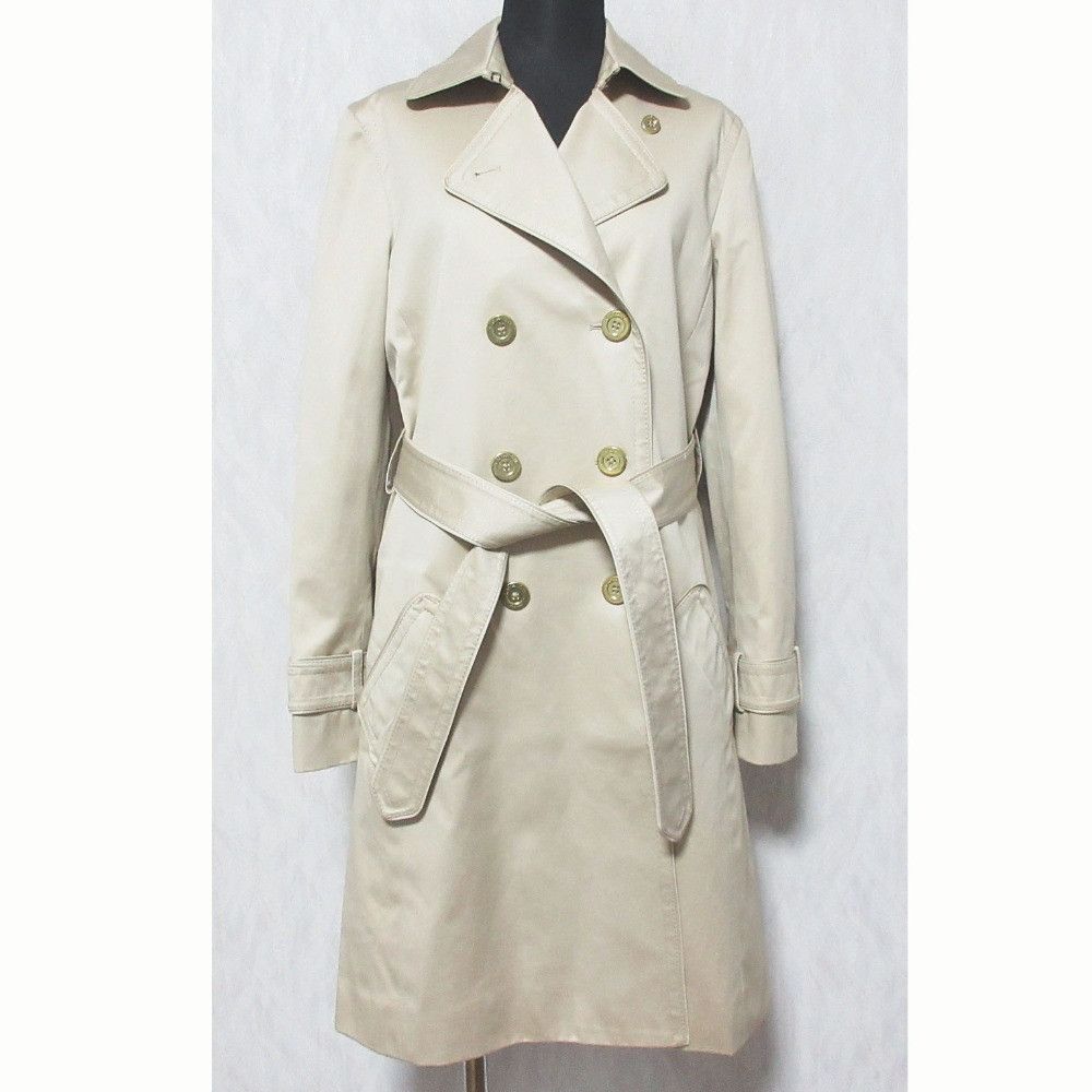 Coach Coach COACH Signature Lined Trench Coat Textile Outerwear DUTY FREE for USA Size ONE SIZE - 1 Thumbnail
