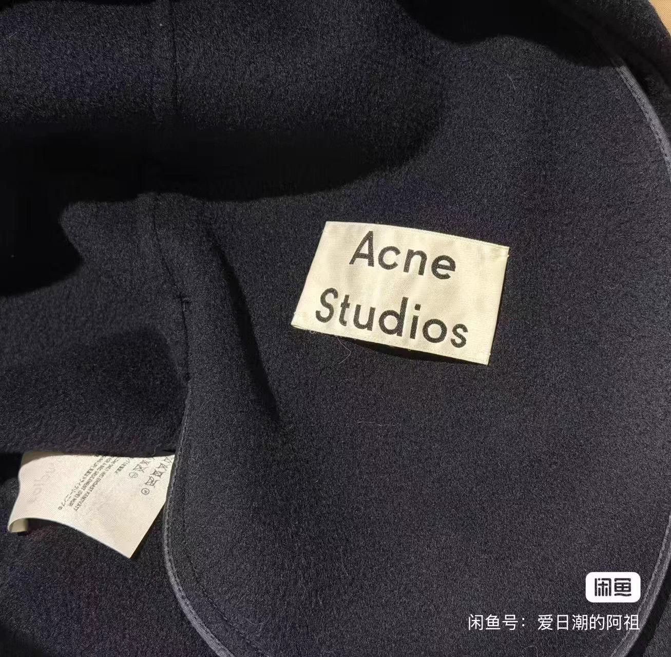 Acne Studios Acne Studios Trench Coat 48 M-L Near New Wool-Cashmere Size US M / EU 48-50 / 2 - 4 Thumbnail