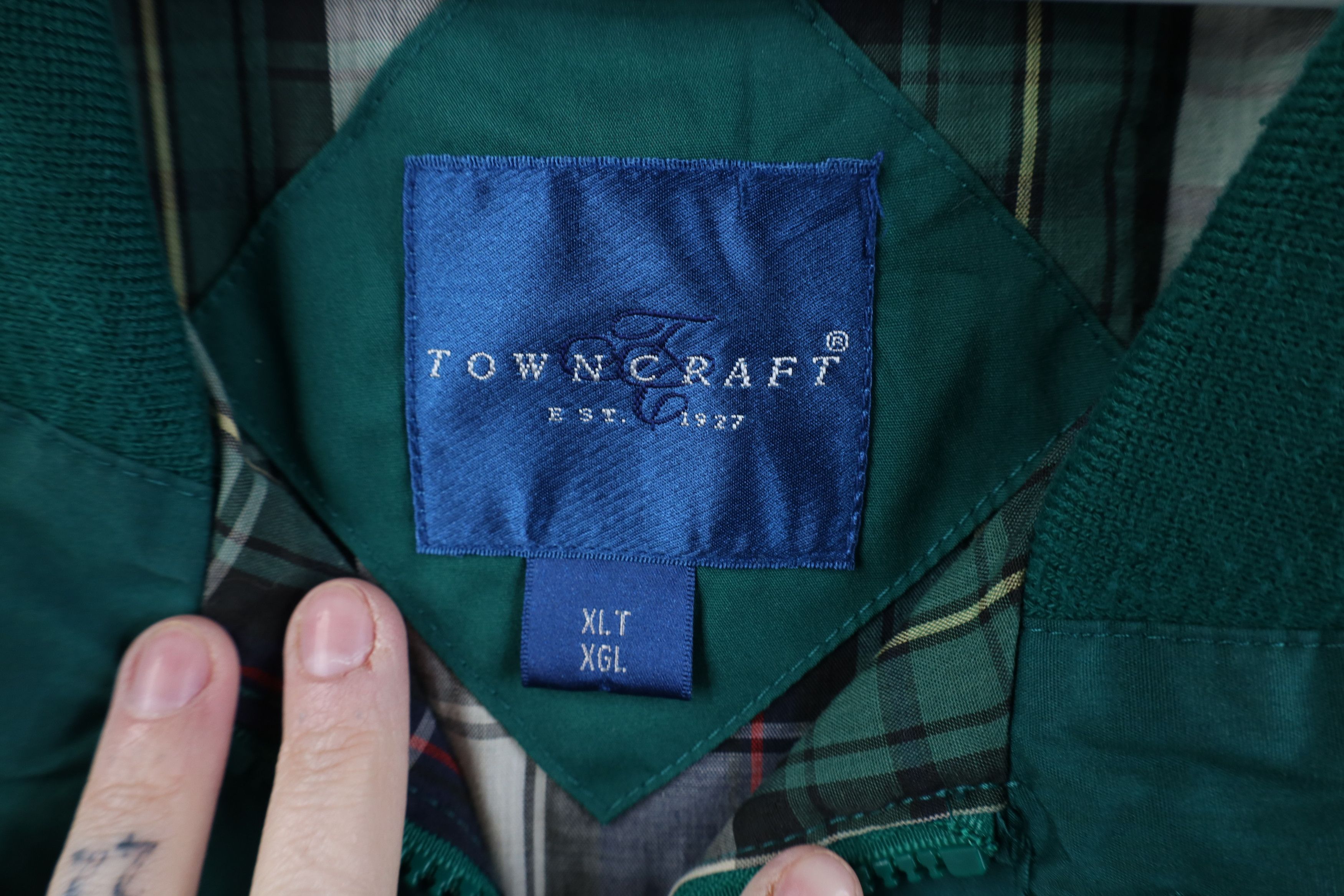 Vintage Vintage 80s 90s Streetwear Cafe Racer Bomber Jacket Green Size US XL / EU 56 / 4 - 6 Thumbnail