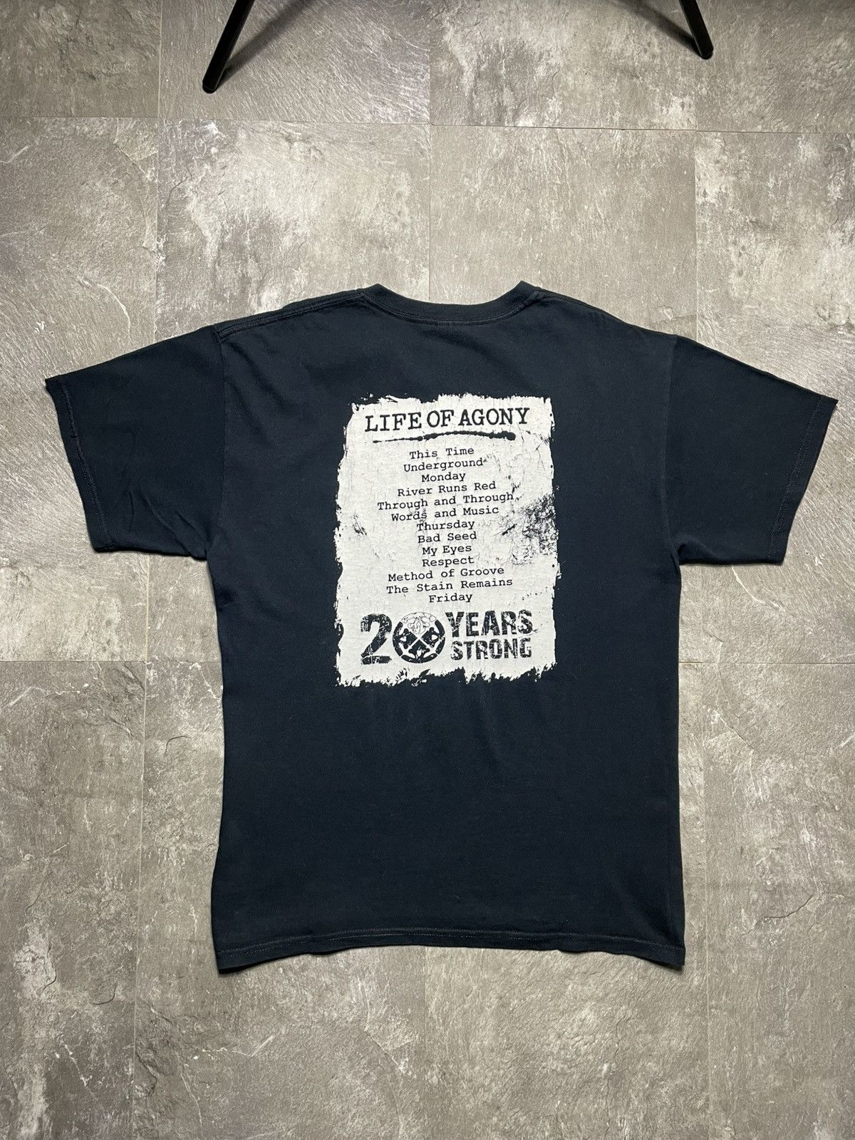 Band Tees Life of Agony 20 Years Strong Tour T-Shirt Band Tee L Size US L / EU 52-54 / 3 - 3 Thumbnail