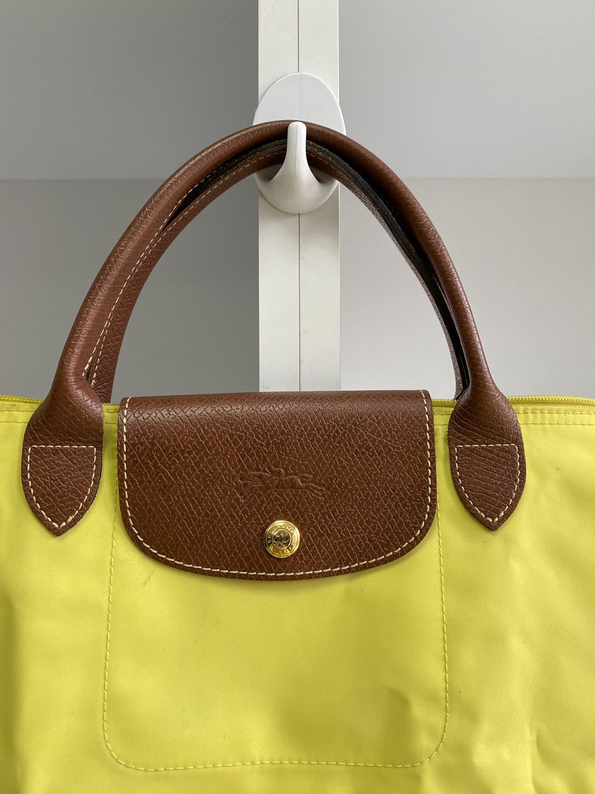Longchamp × Vintage Vintage Longchamp women’s yellow Bag Size ONE SIZE - 8 Thumbnail