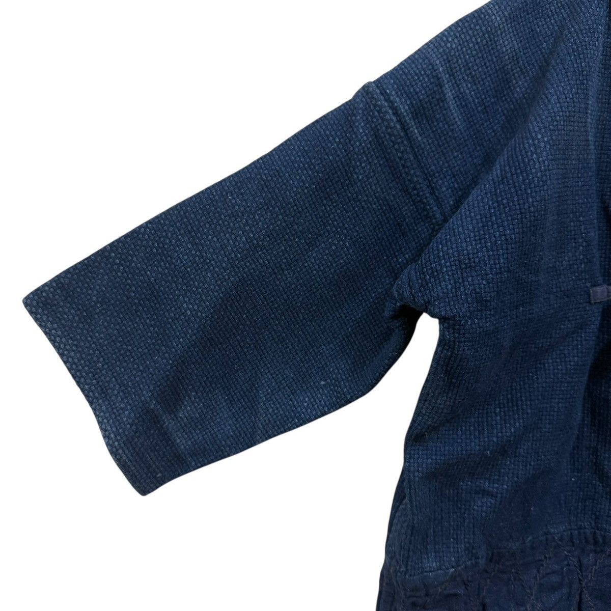 Japanese Brand Vintage Japanese Indigo Hanten Kimono Jacket Sashiko kendo Size US L / EU 52-54 / 3 - 6 Thumbnail