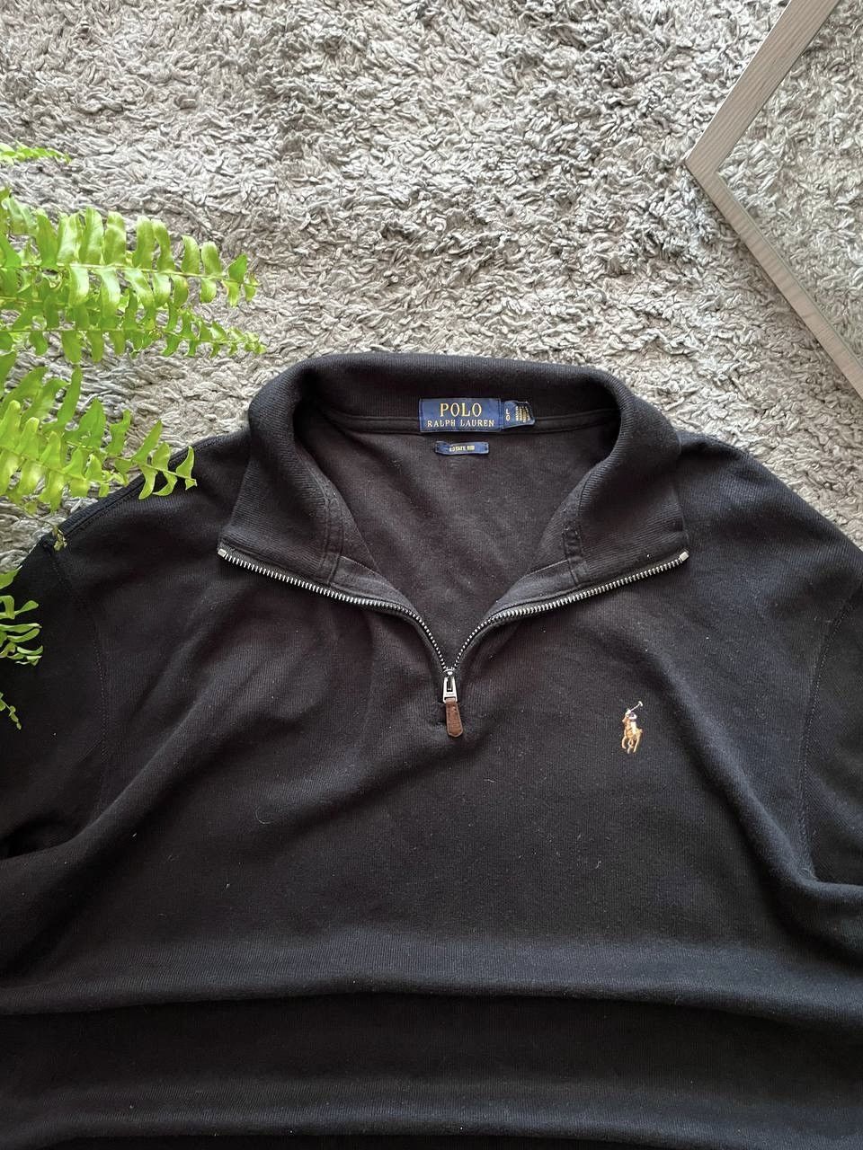 Polo Ralph Lauren × Vintage Polo Ralph Lauren Sweatshirt 1/3 Zip Logo Streetwear Vintage Size US L / EU 52-54 / 3 - 12 Thumbnail