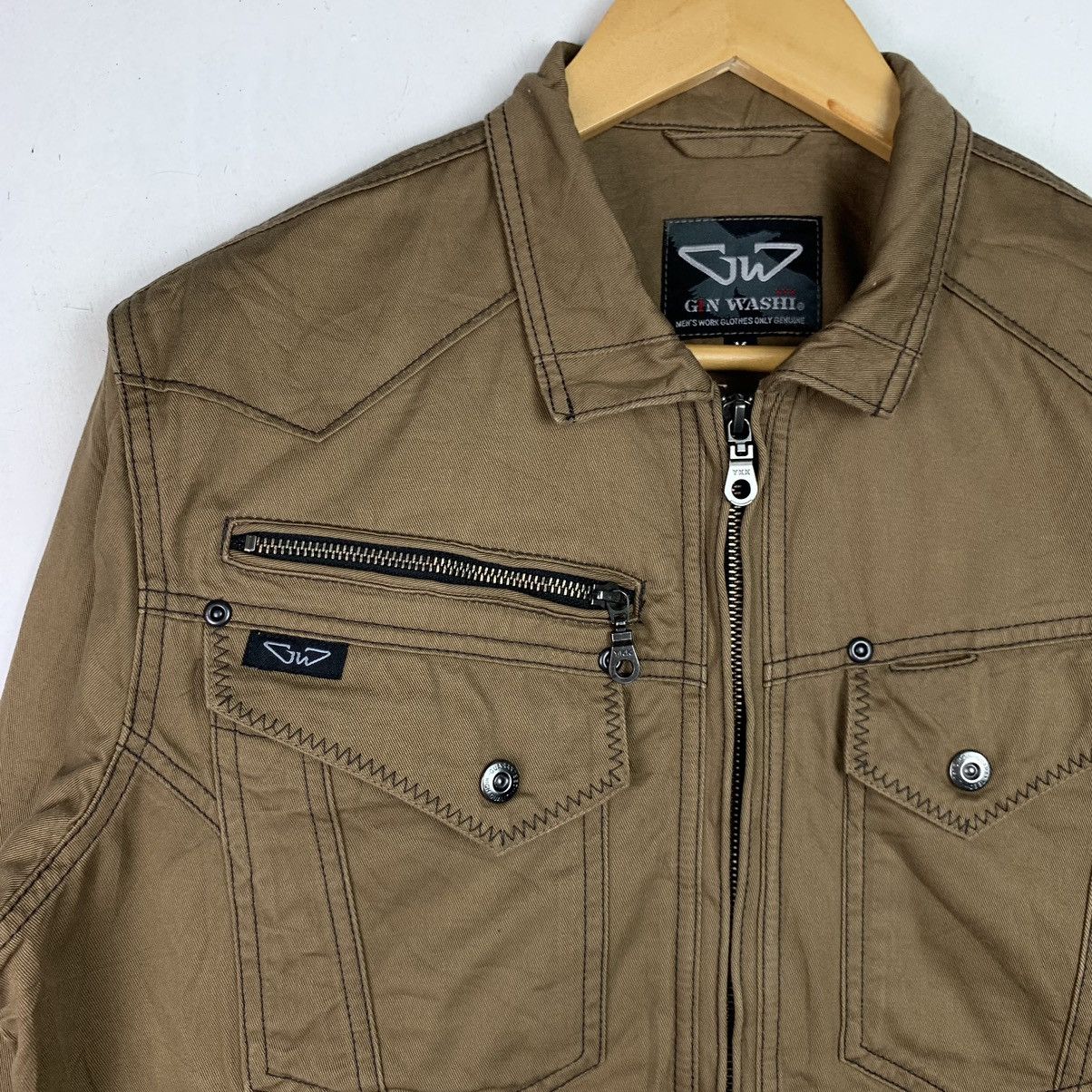 Japanese Brand × Vintage Vintage Japanese Brand Gin Washi Workwear Jacket Size US M / EU 48-50 / 2 - 5 Thumbnail