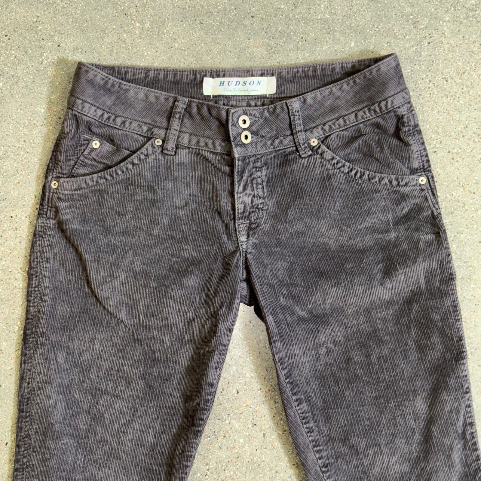 Hudson Hudson Jeans Size 29 Corduroy Low Rise Bootcut Flare Y2K USA Size 29" - 5 Thumbnail