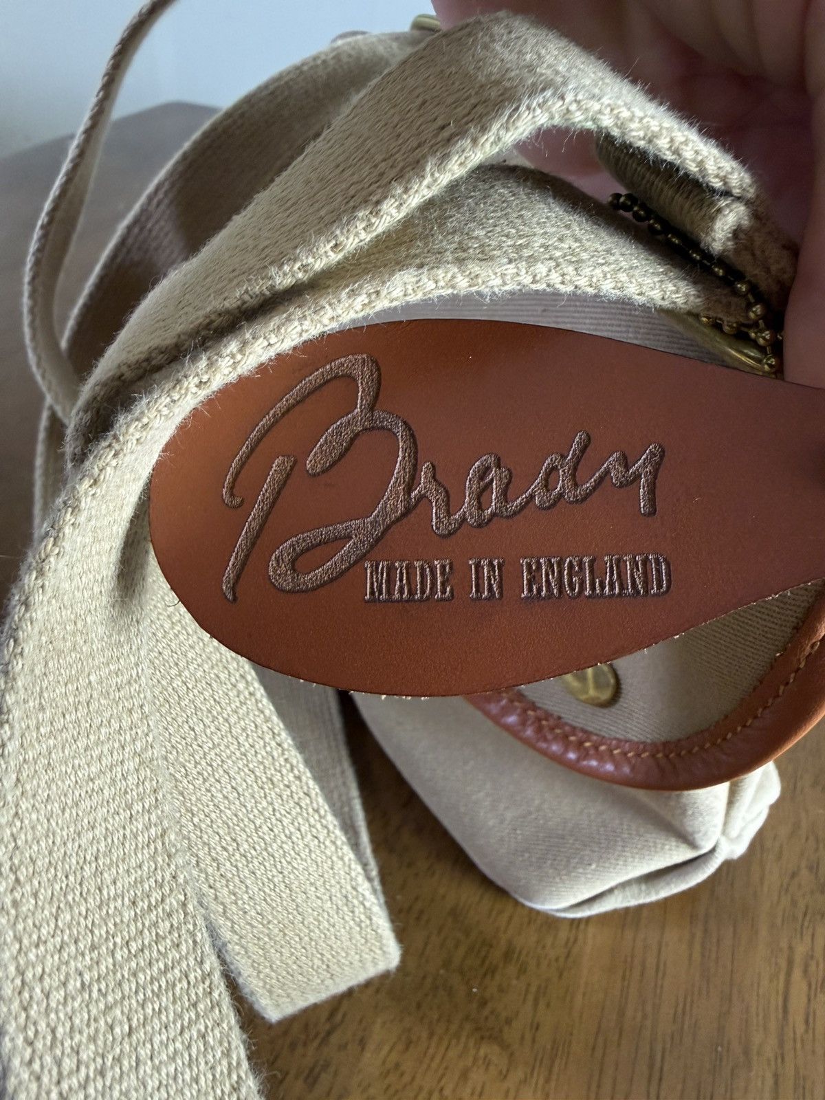 Other Brady Avon Mini Canvas Leather Shoulder Bag Khaki Size ONE SIZE - 3 Thumbnail