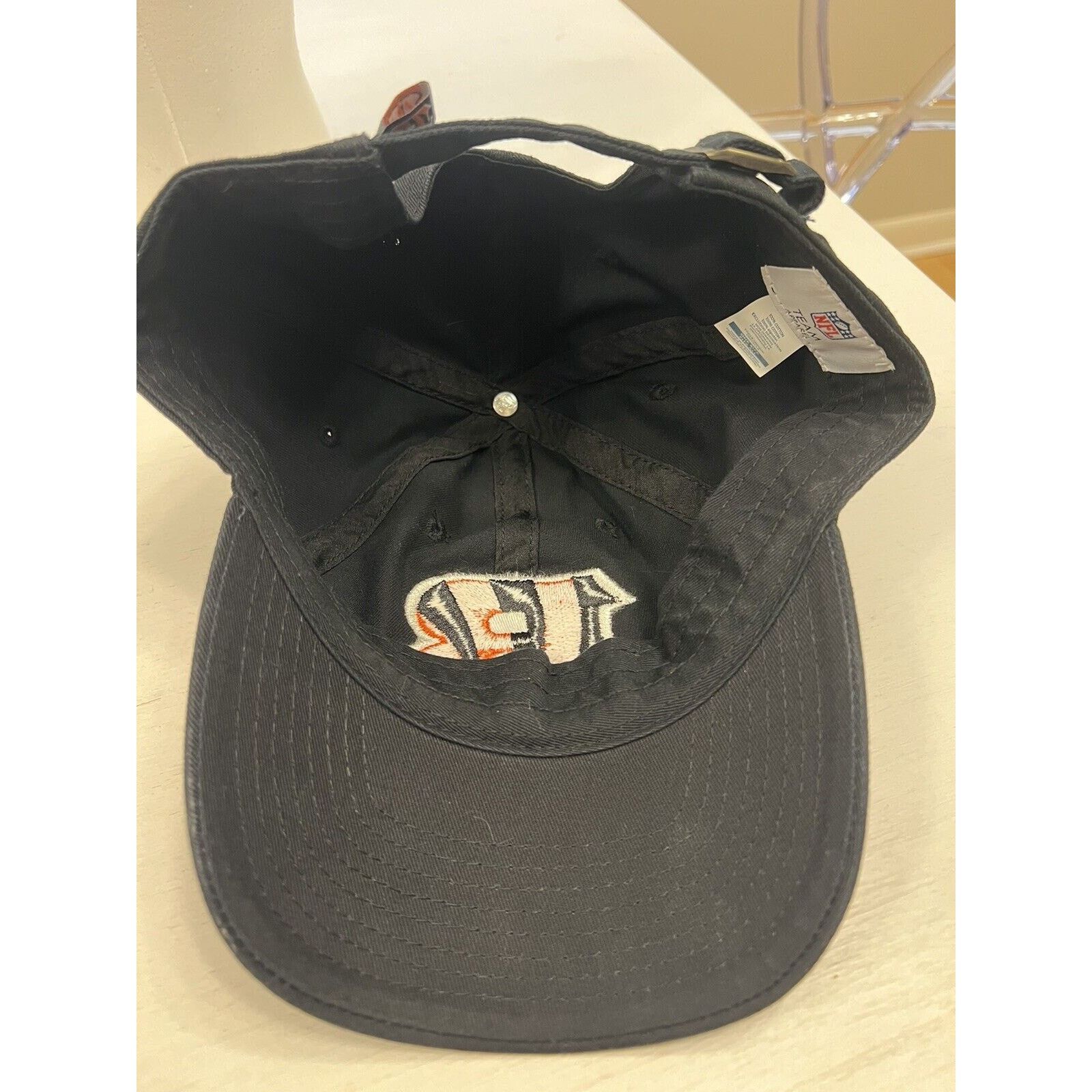 NFL Cincinnati Bengals Hat Cap NFL Team Apparel Black Orange Size ONE SIZE - 7 Thumbnail