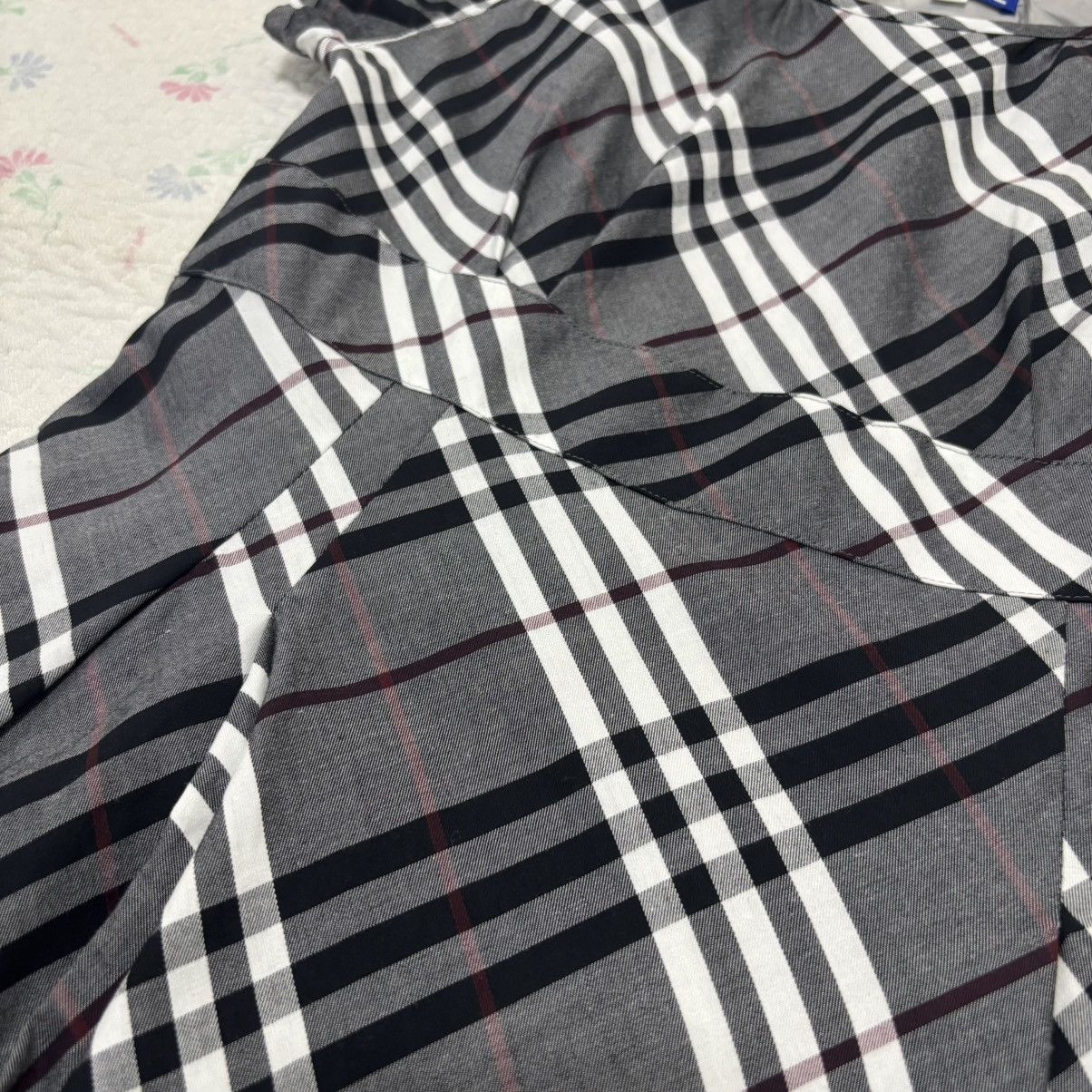 Burberry Burberry Blue Label Grey Check Dress Size XS / US 0-2 / IT 36-38 - 2 Thumbnail