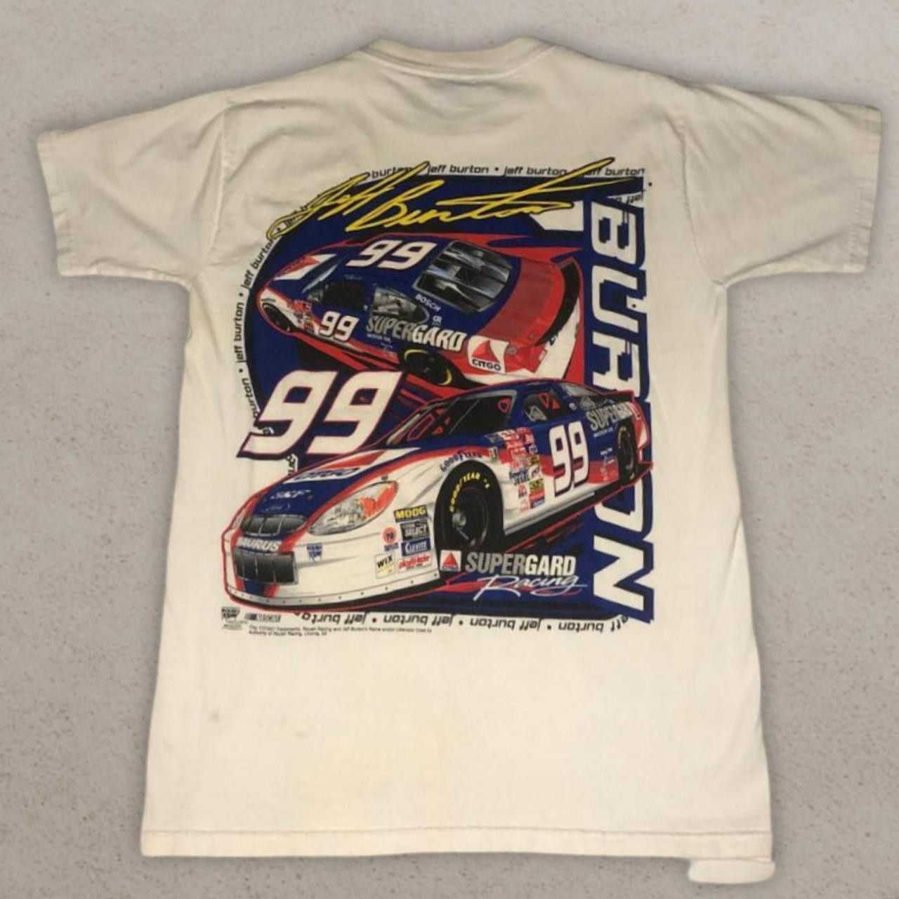 NASCAR Official NASCAR Jeff Burton Mega Print Pocket Tee Size US M / EU 48-50 / 2 - 1 Thumbnail