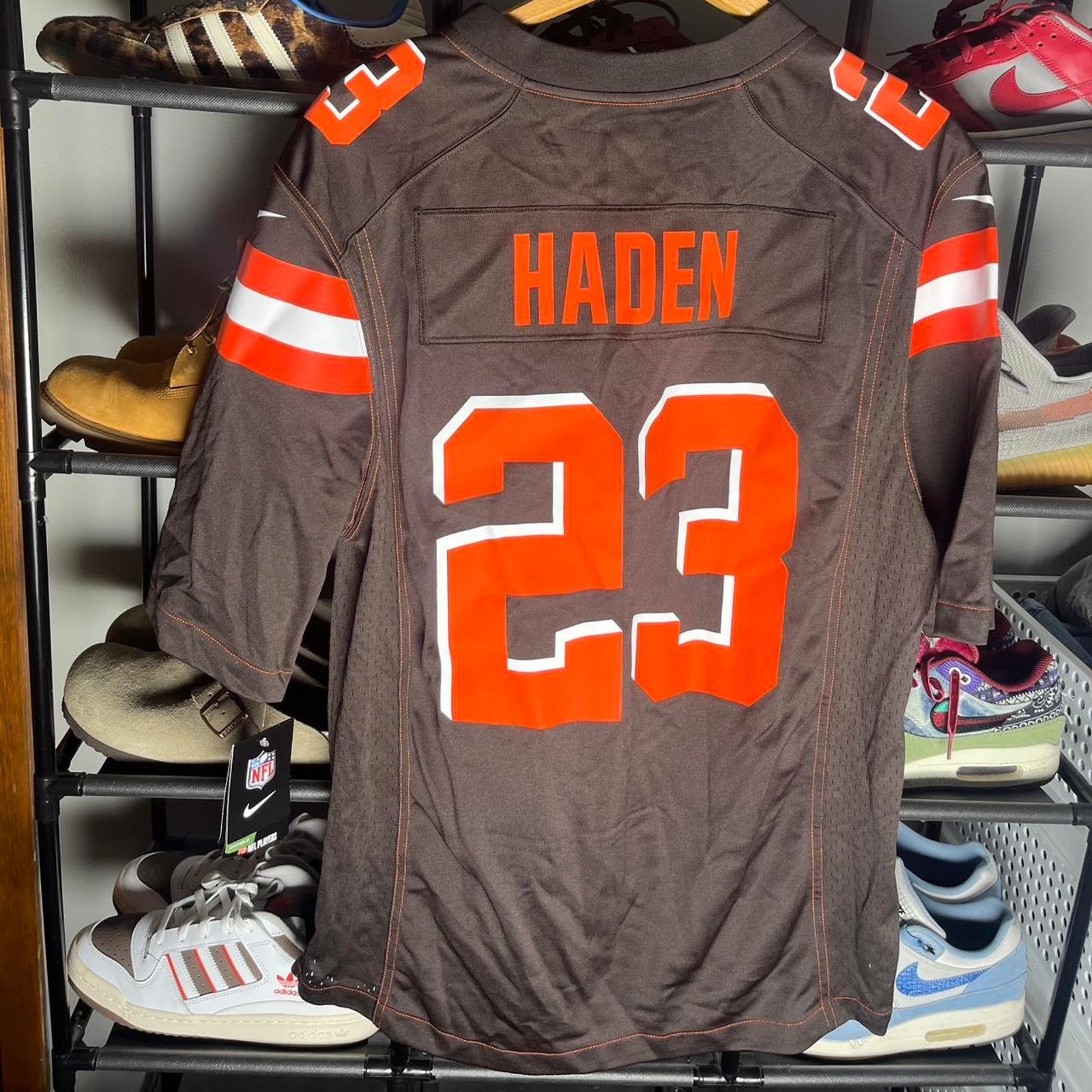 Nike Nike Joe Haden Cleveland Browns Jersey Size US L / EU 52-54 / 3 - 3 Thumbnail