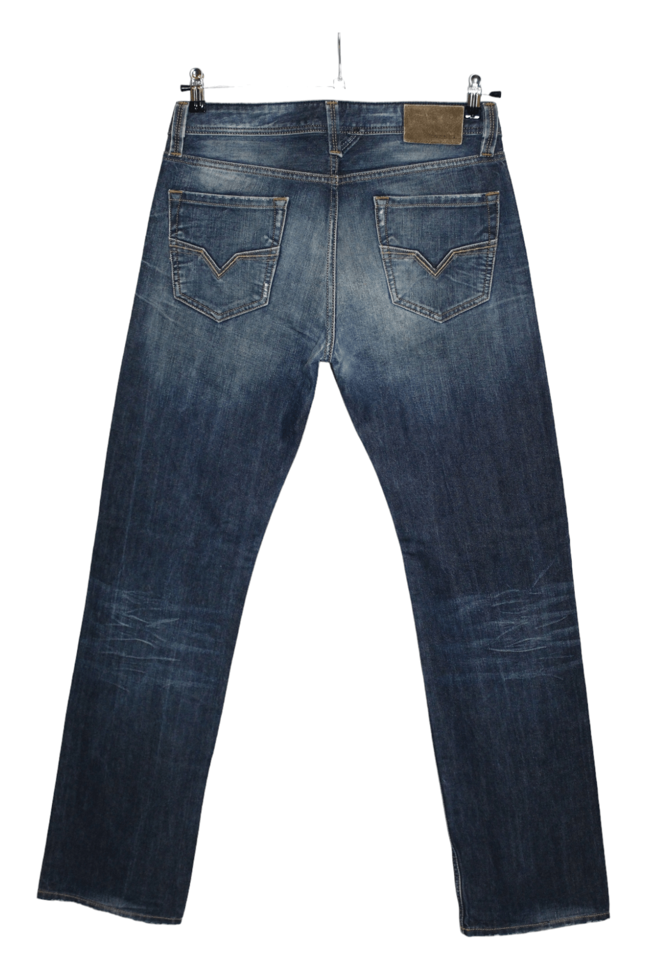 Diesel DIESEL D.N.A. Larkee Regular-Straight 008Y3 Distressed Jeans Size US 32 / EU 48 - 12 Thumbnail