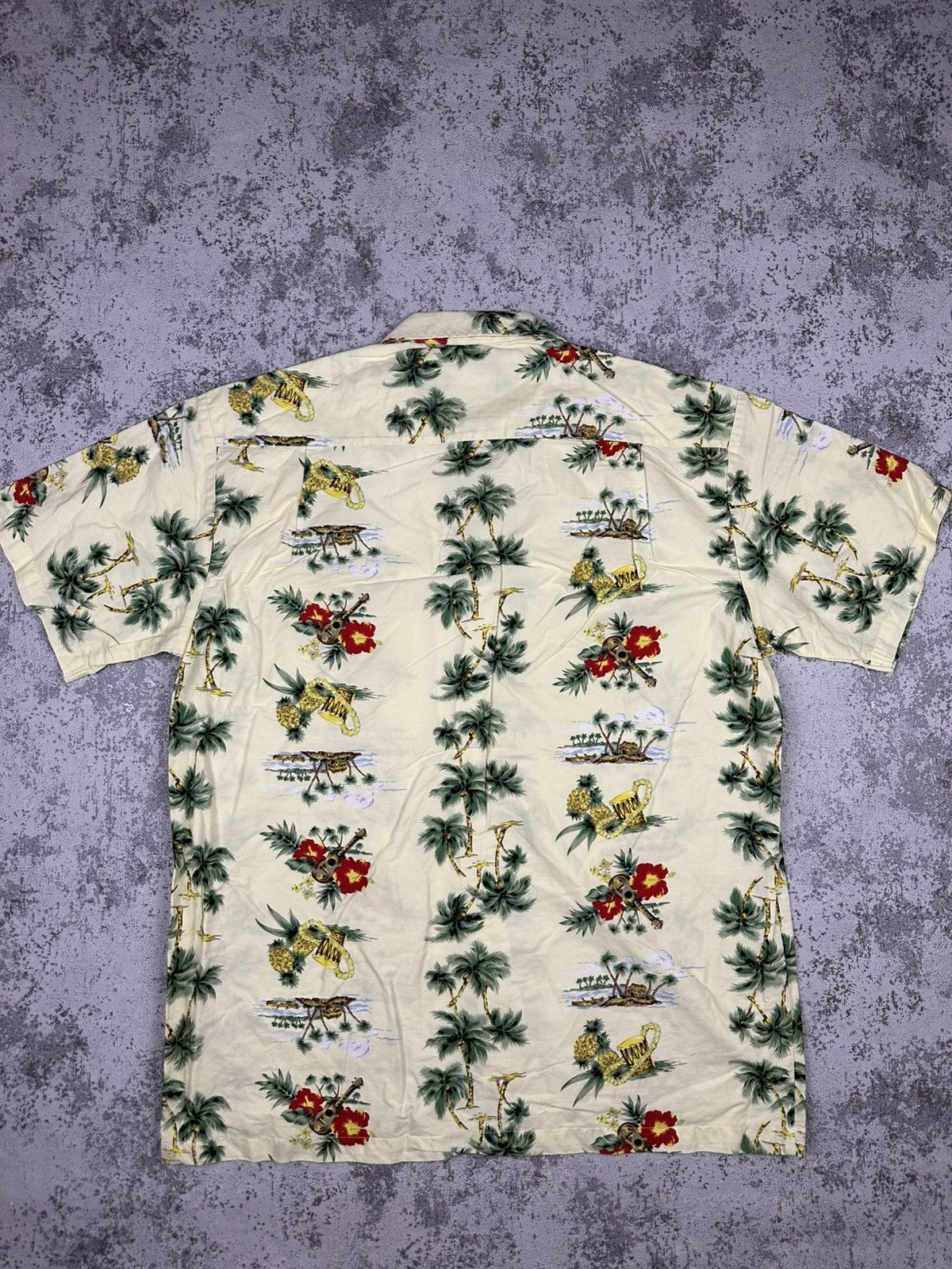 Vintage Vintage Hawaiian Shirt Max Boy Tropical Print Size US XL / EU 56 / 4 - 2 Thumbnail