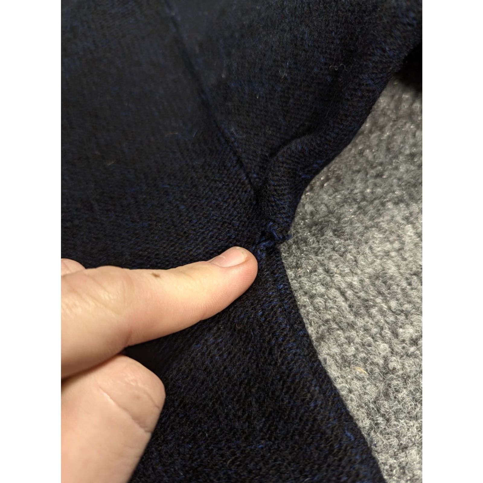Burlington S Fisher Burlington Arcade Striped Cashmere Jumper - Men - V-Neck - Long Sleeve - Black/Yellow - Size M - Pullover - Knit - Casual - UK Vintage? Size US M / EU 48-50 / 2 - 7 Thumbnail