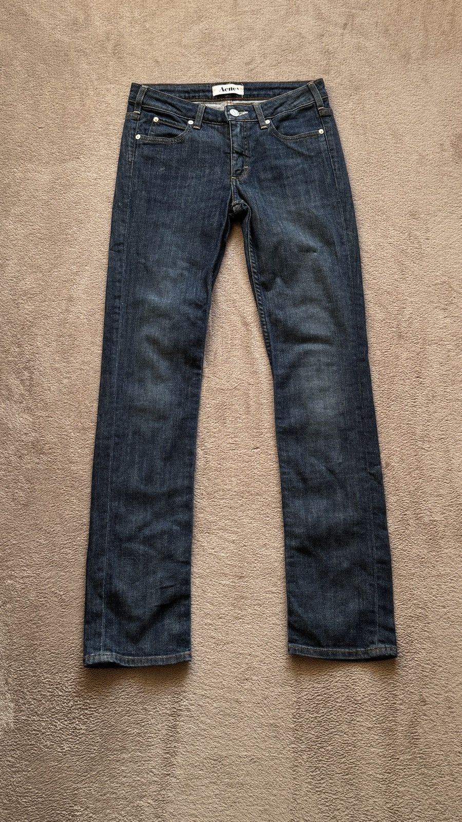 Acne Studios Acne Studio Y2K Faded Slim Jean Helmut Lang hedi slimane ysl Size 27" / US 4 / IT 40 - 1 Thumbnail