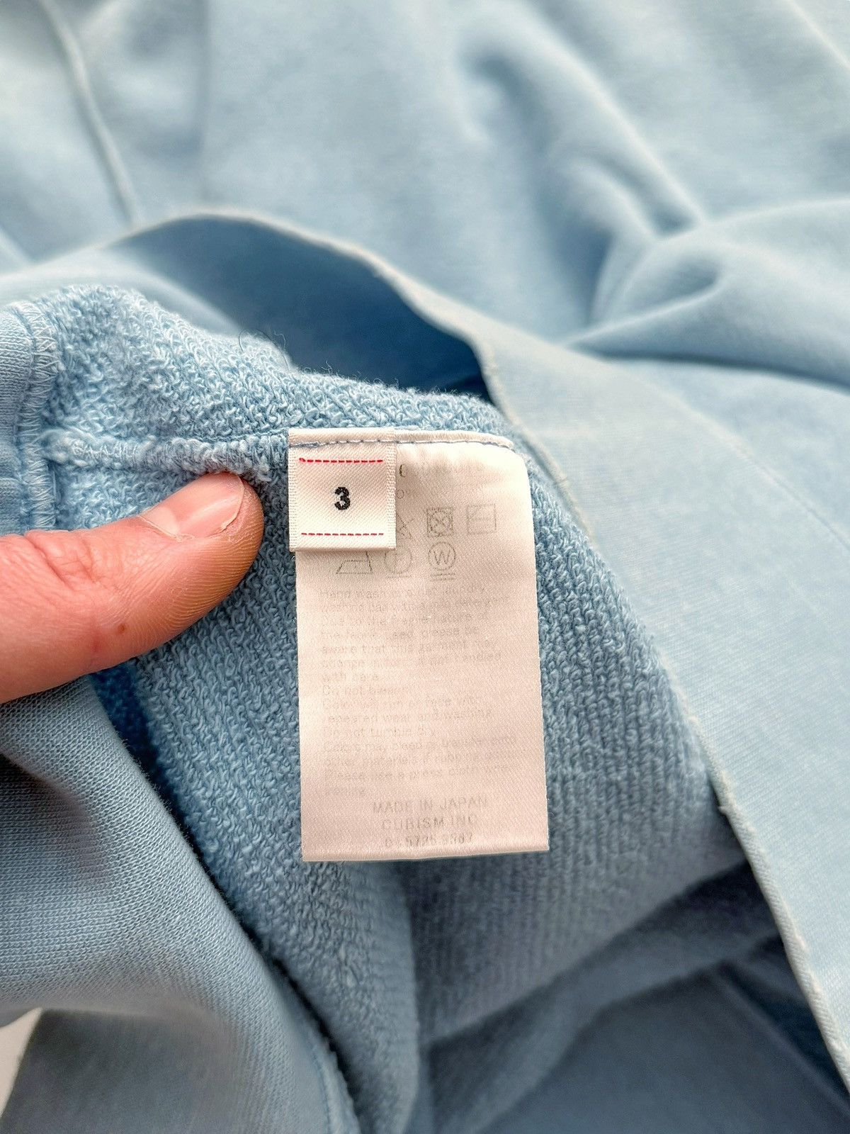 Visvim Jumbo SB Sweat DMGD Crewneck Blue Size US L / EU 52-54 / 3 - 8 Thumbnail