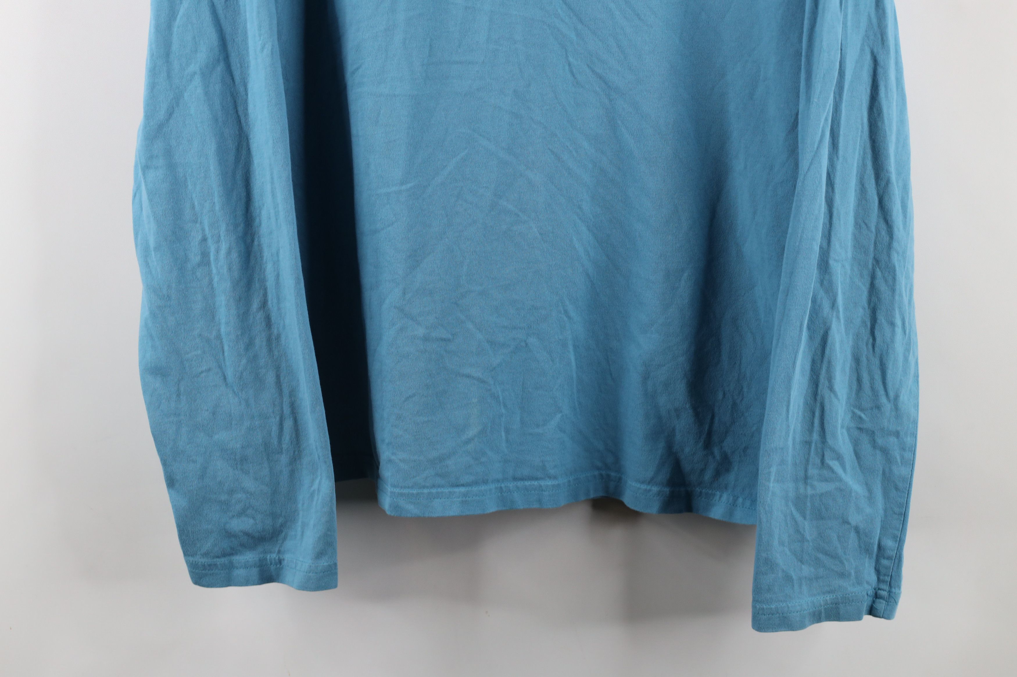 Ralph Lauren × Vintage Vintage Ralph Lauren Lightweight Long Sleeve Hoodie T-Shirt Size US L / EU 52-54 / 3 - 3 Thumbnail